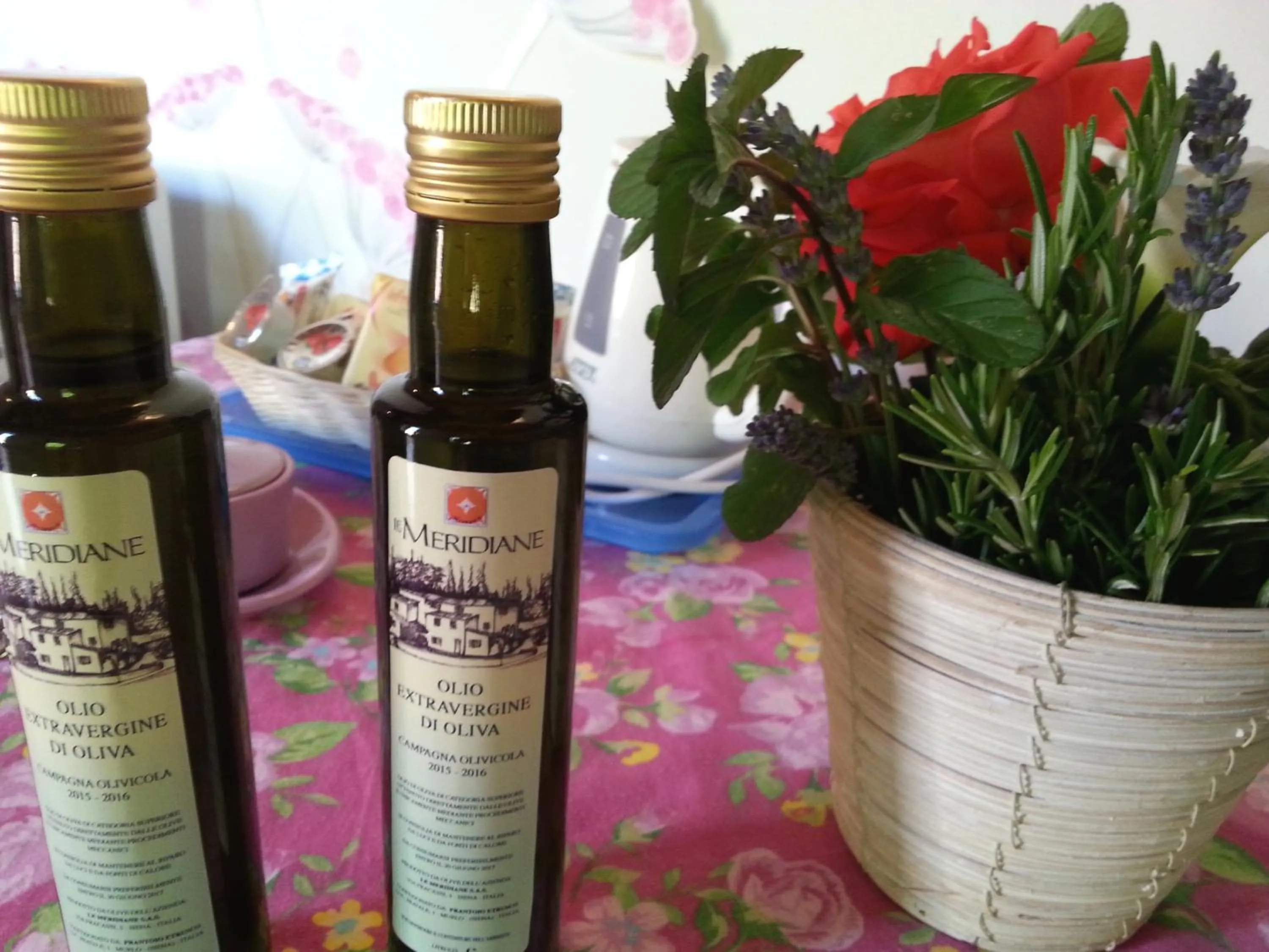 Food and drinks in Residence Le Meridiane