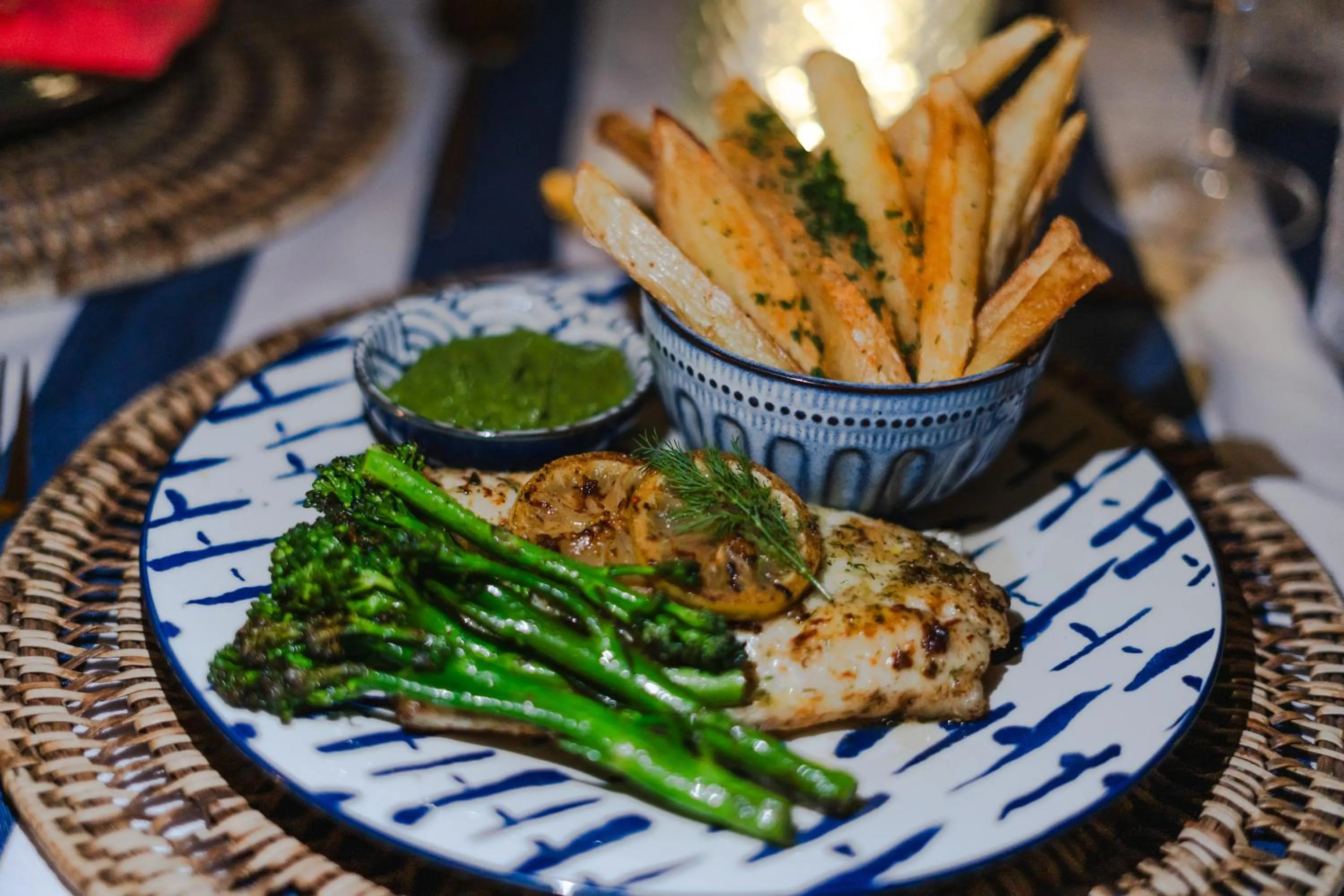 Dinner in Last Word Long Beach