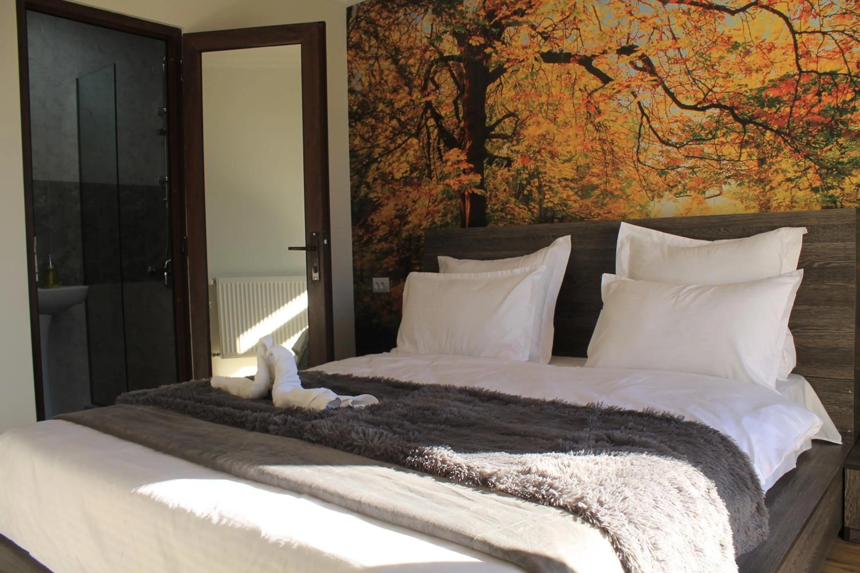 King Room with Mountain View in Hotel NOA Kazbegi