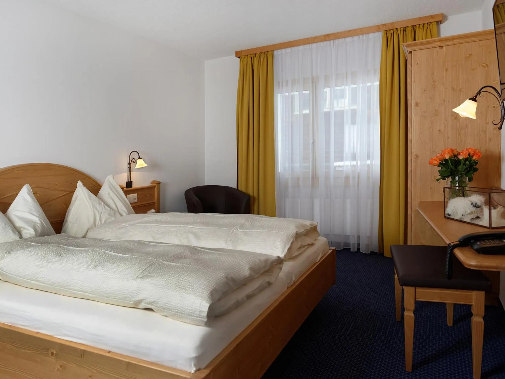 Bed in Hotel Plateau Rosa