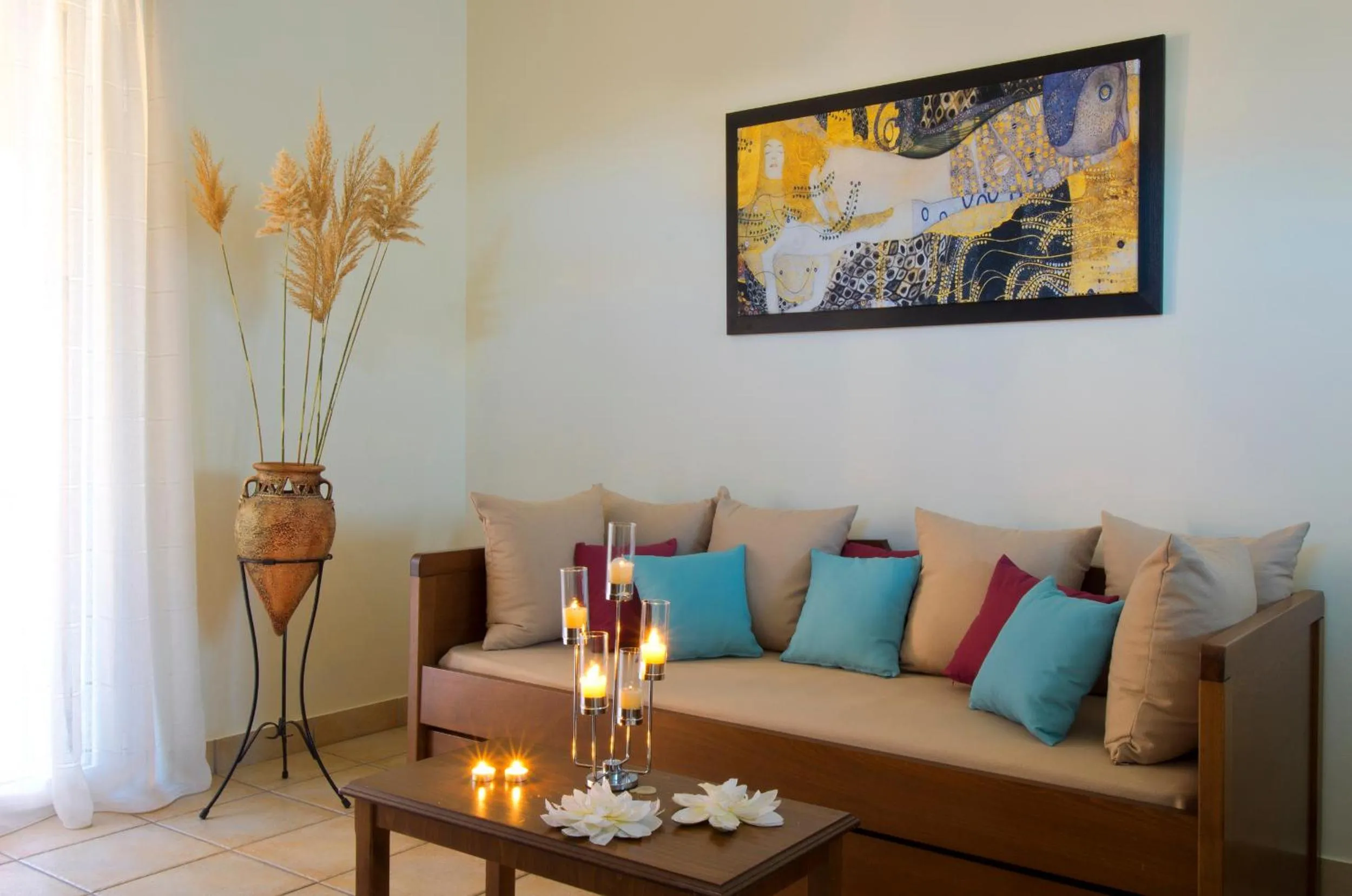 Living room in Makis Inn Resort