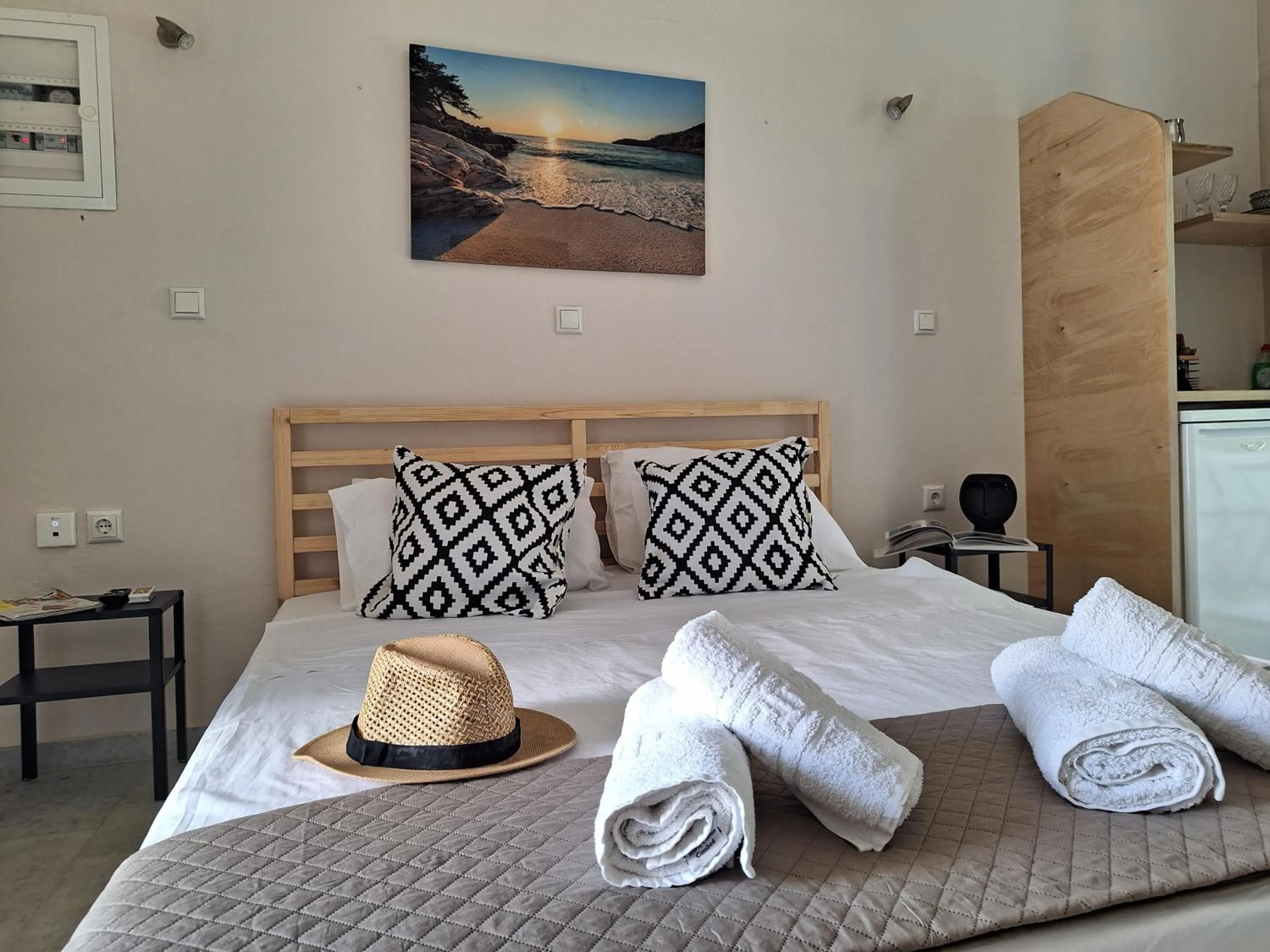 Bed in Giannakis Filoxenia