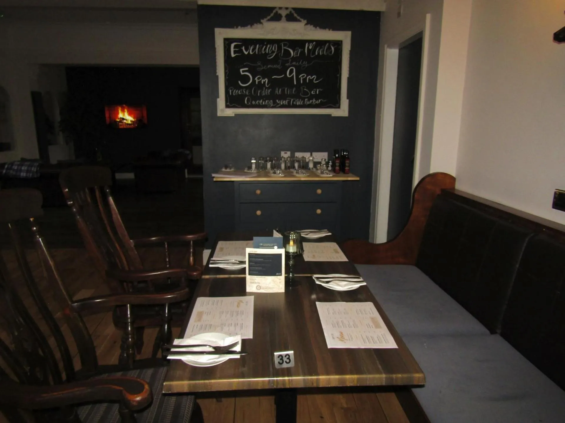 Restaurant/places to eat in Cumbria Park Hotel