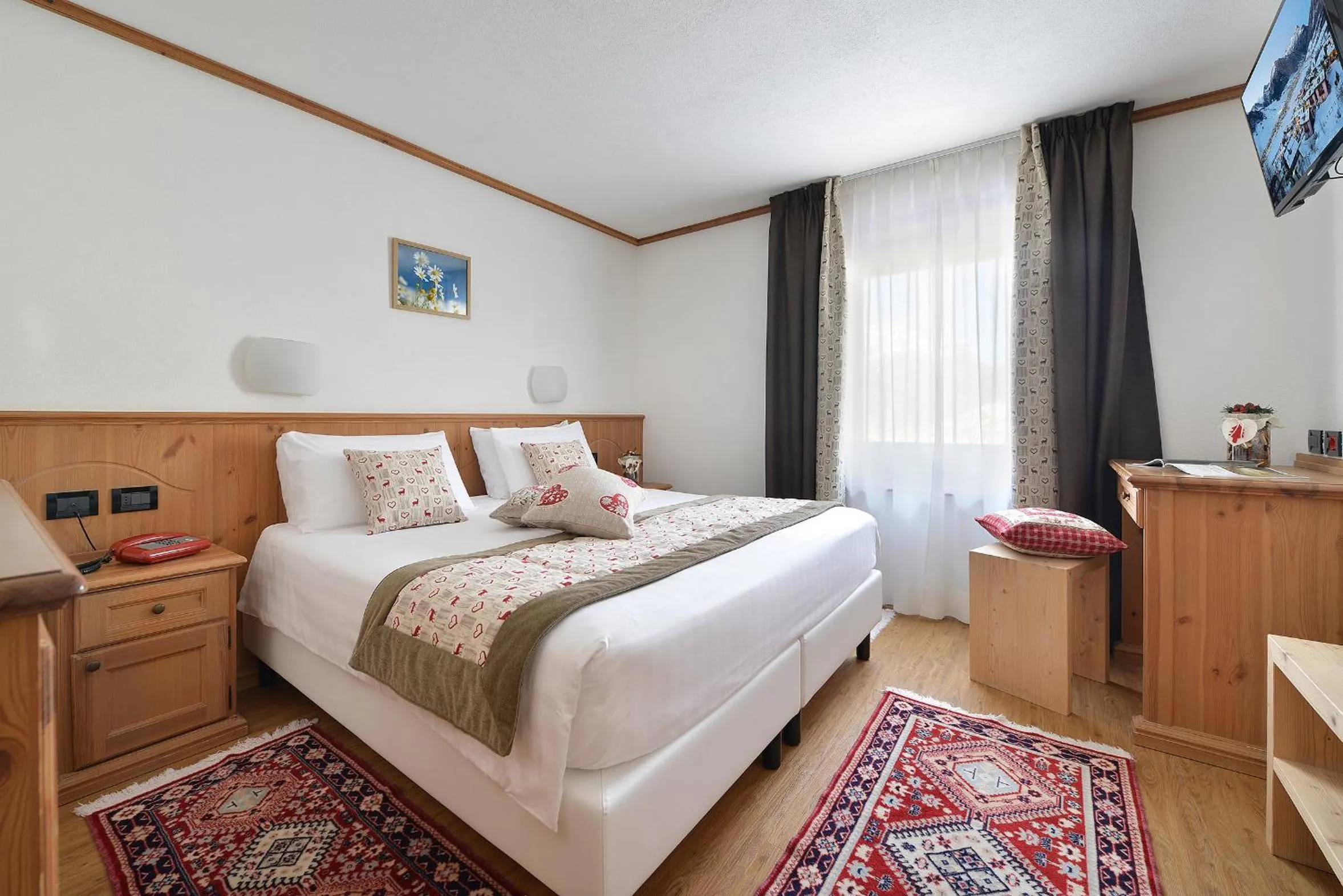 Bedroom, Bed in Hotel Bucaneve