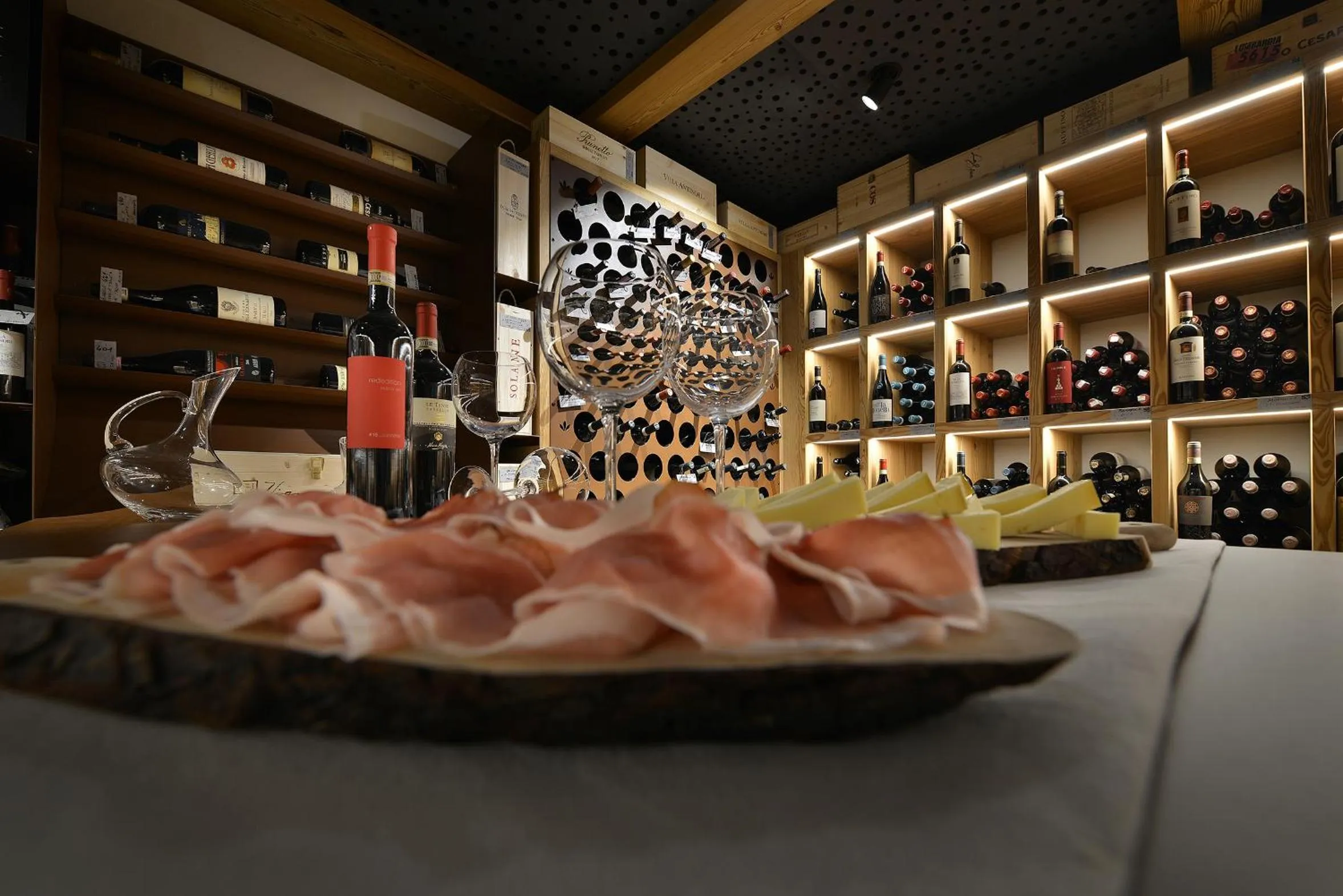 Alcoholic drinks in Hotel Bucaneve