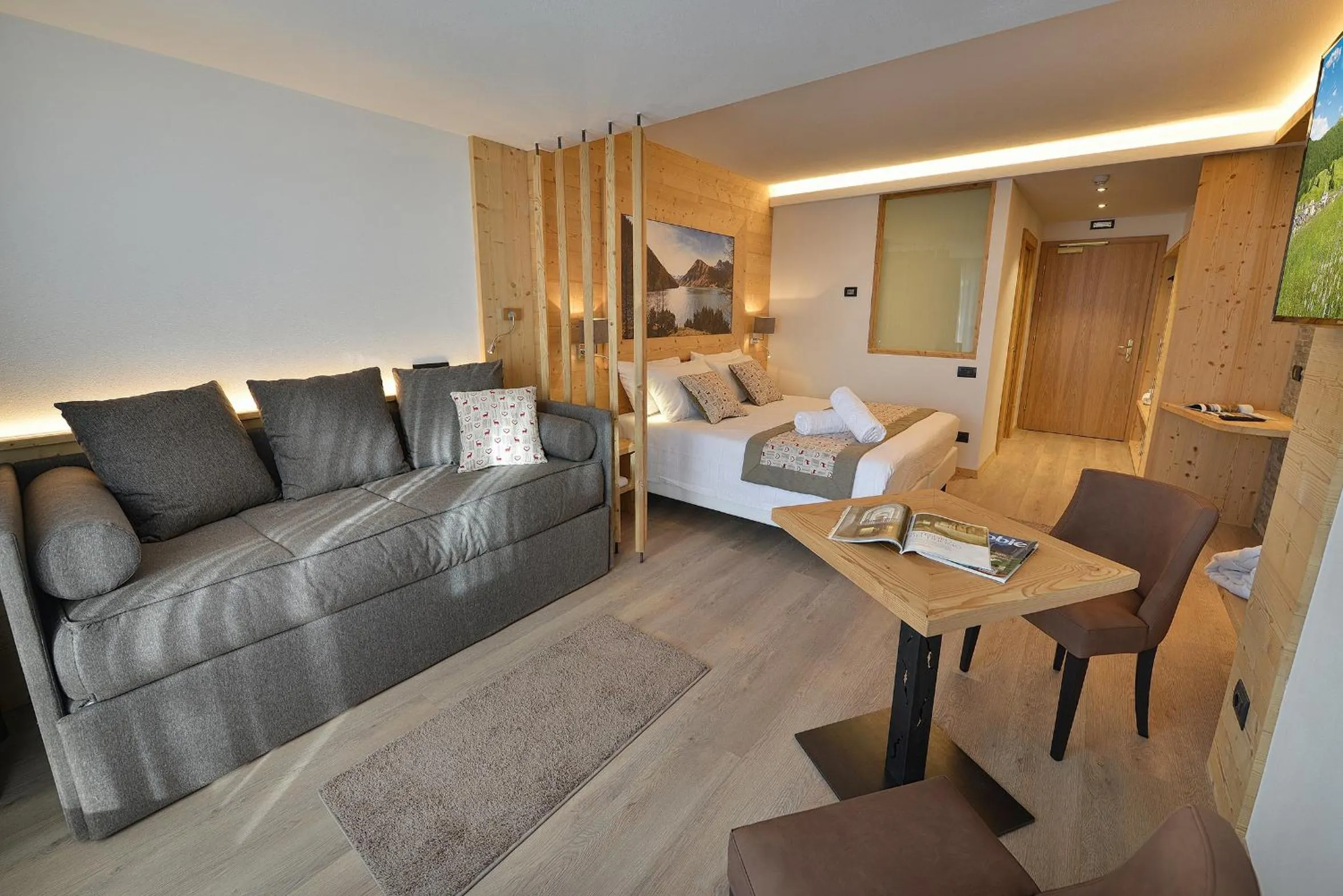 Living room in Hotel Bucaneve