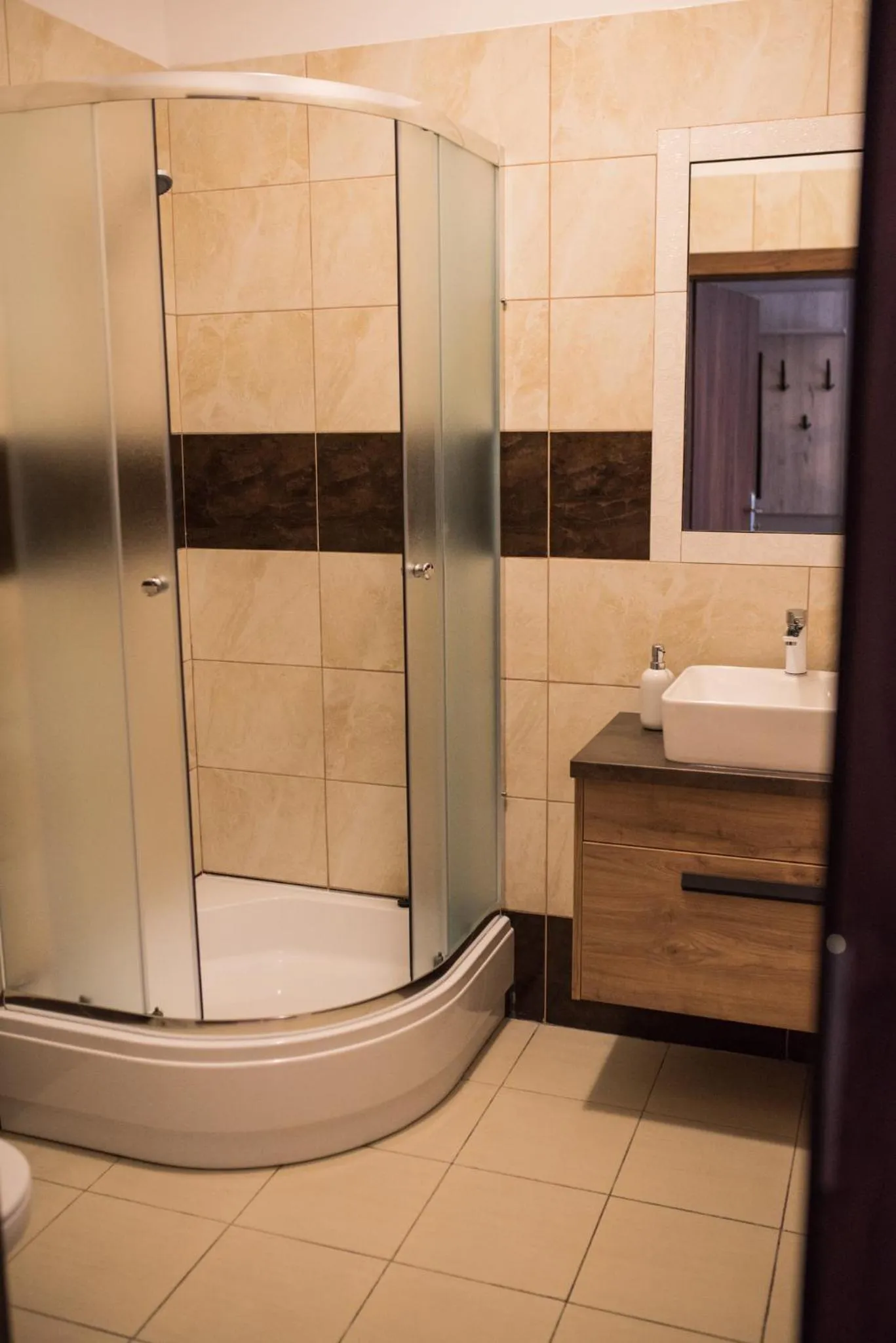 Bathroom in Zajazd u Piasta Kołodzieja