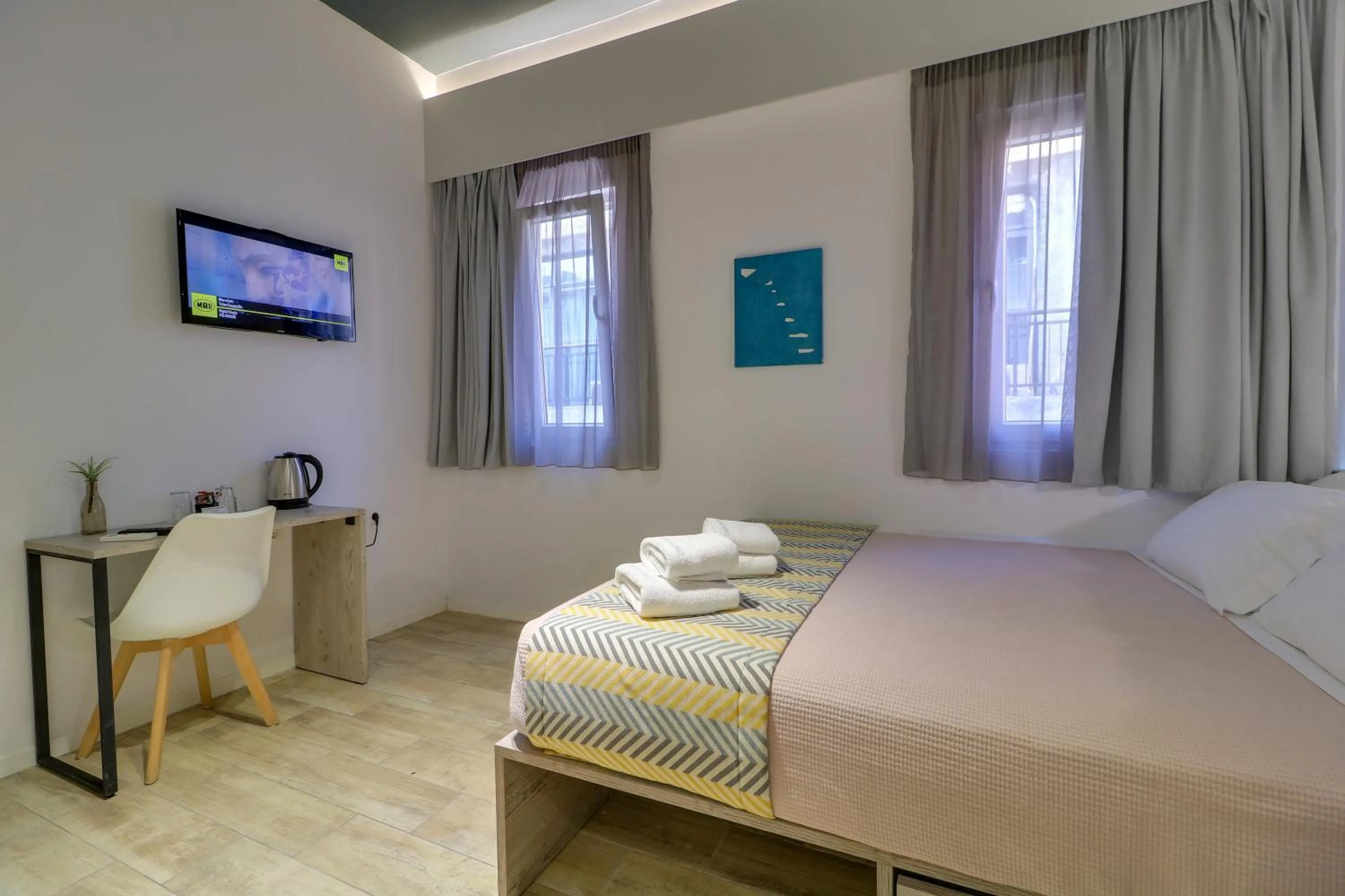 Bedroom, Bed in athensotel