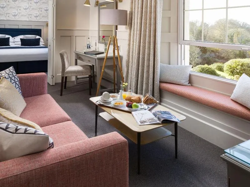 Living room in Budock Vean Hotel and Spa