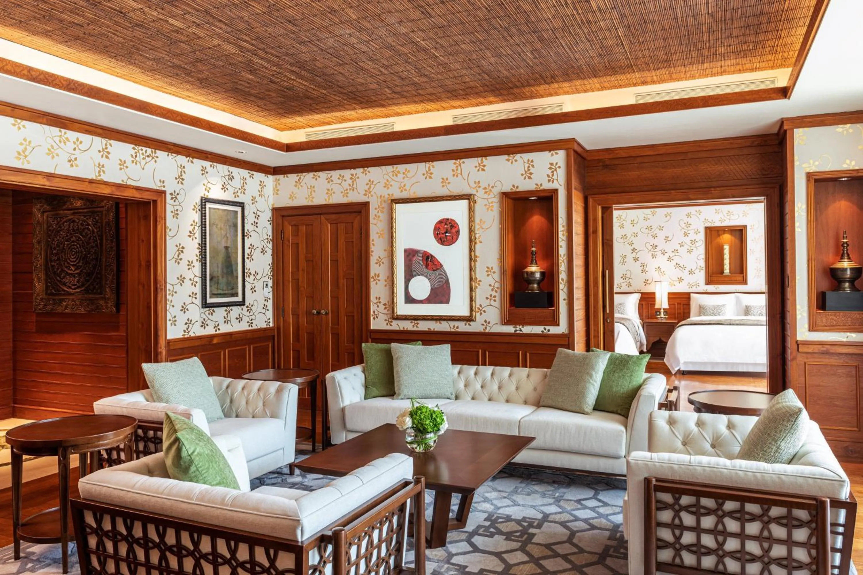 Living room in The St. Regis Saadiyat Island Resort, Abu Dhabi
