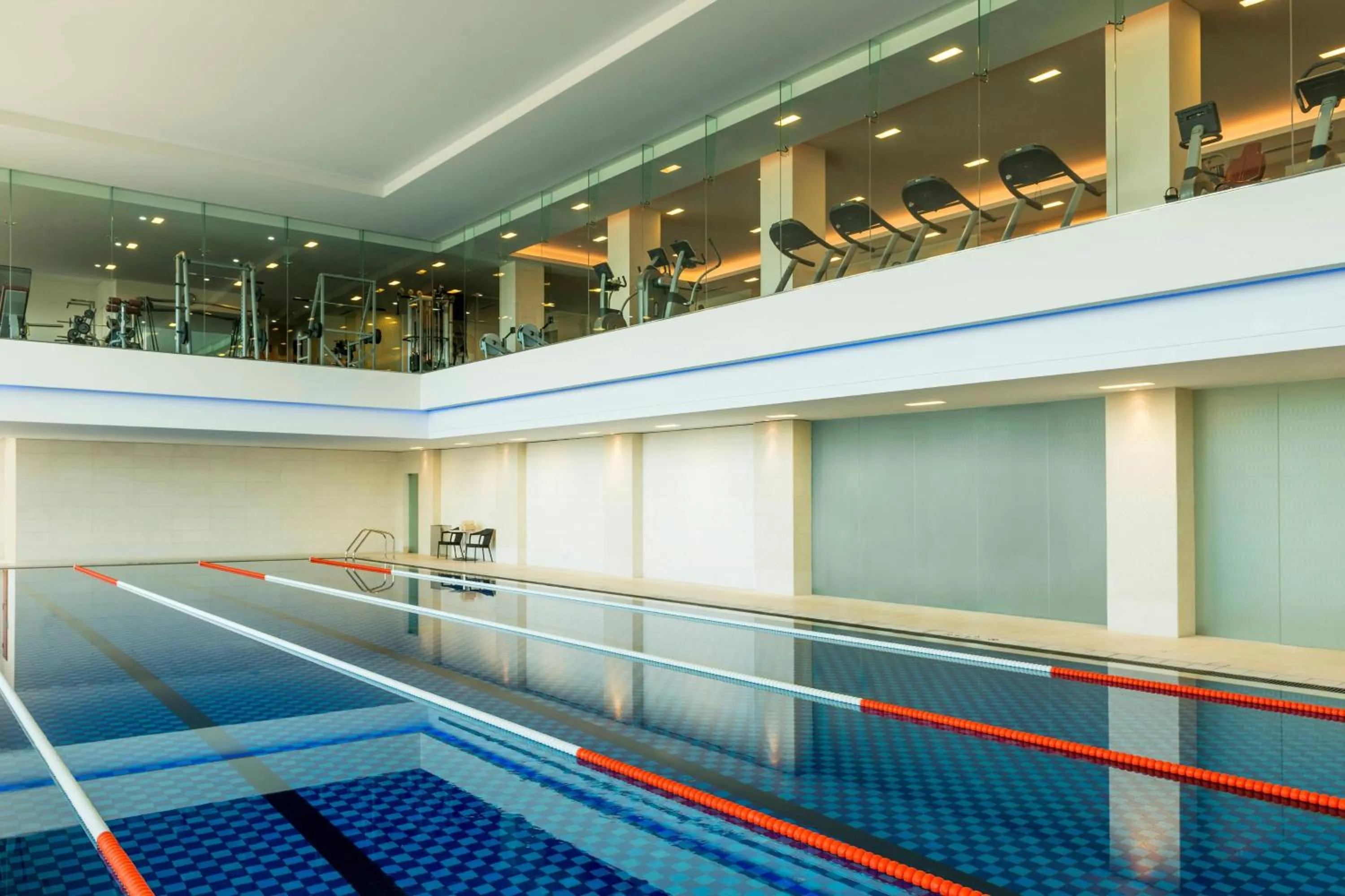 Fitness centre/facilities in The St. Regis Saadiyat Island Resort, Abu Dhabi