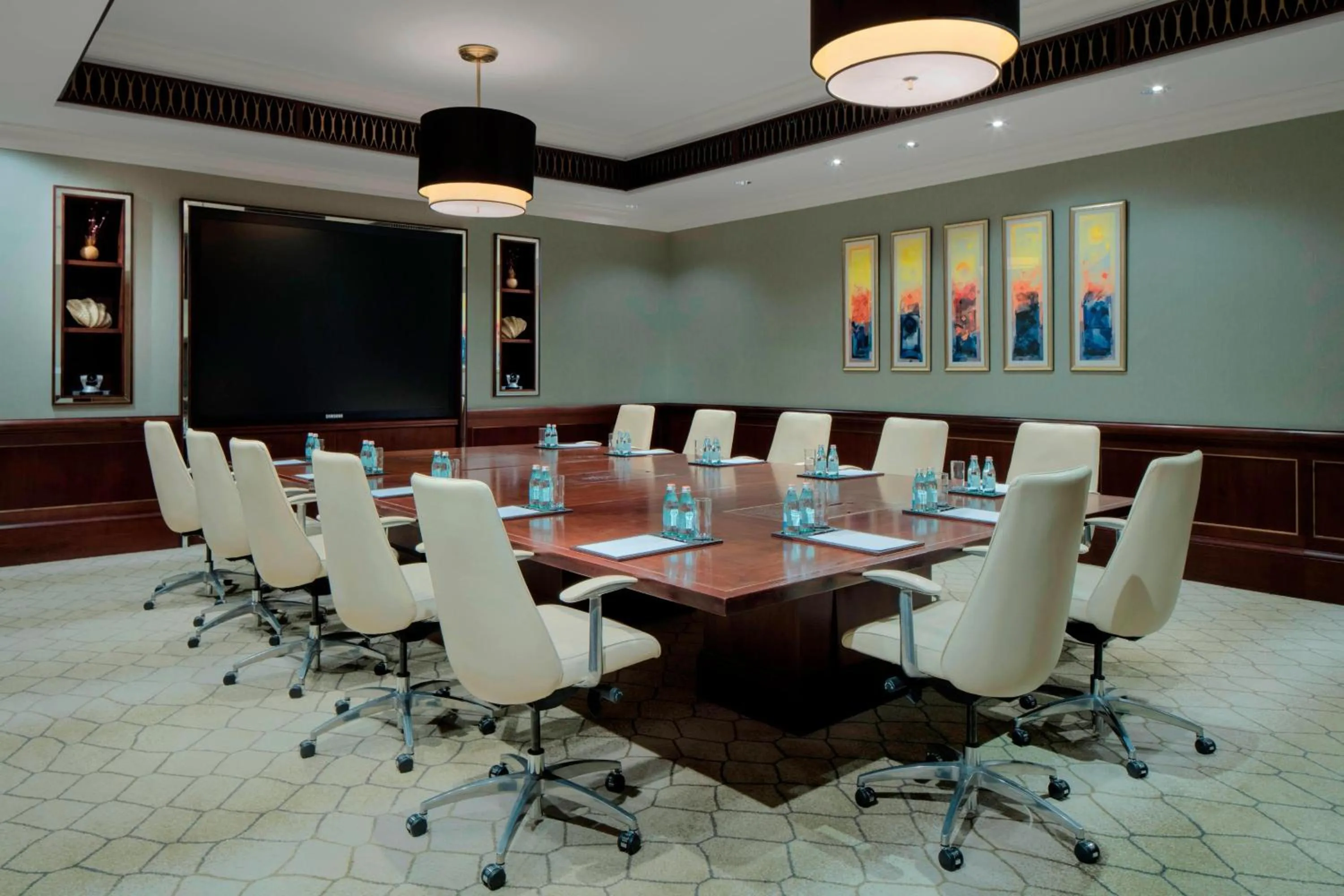 Meeting/conference room in The St. Regis Saadiyat Island Resort, Abu Dhabi