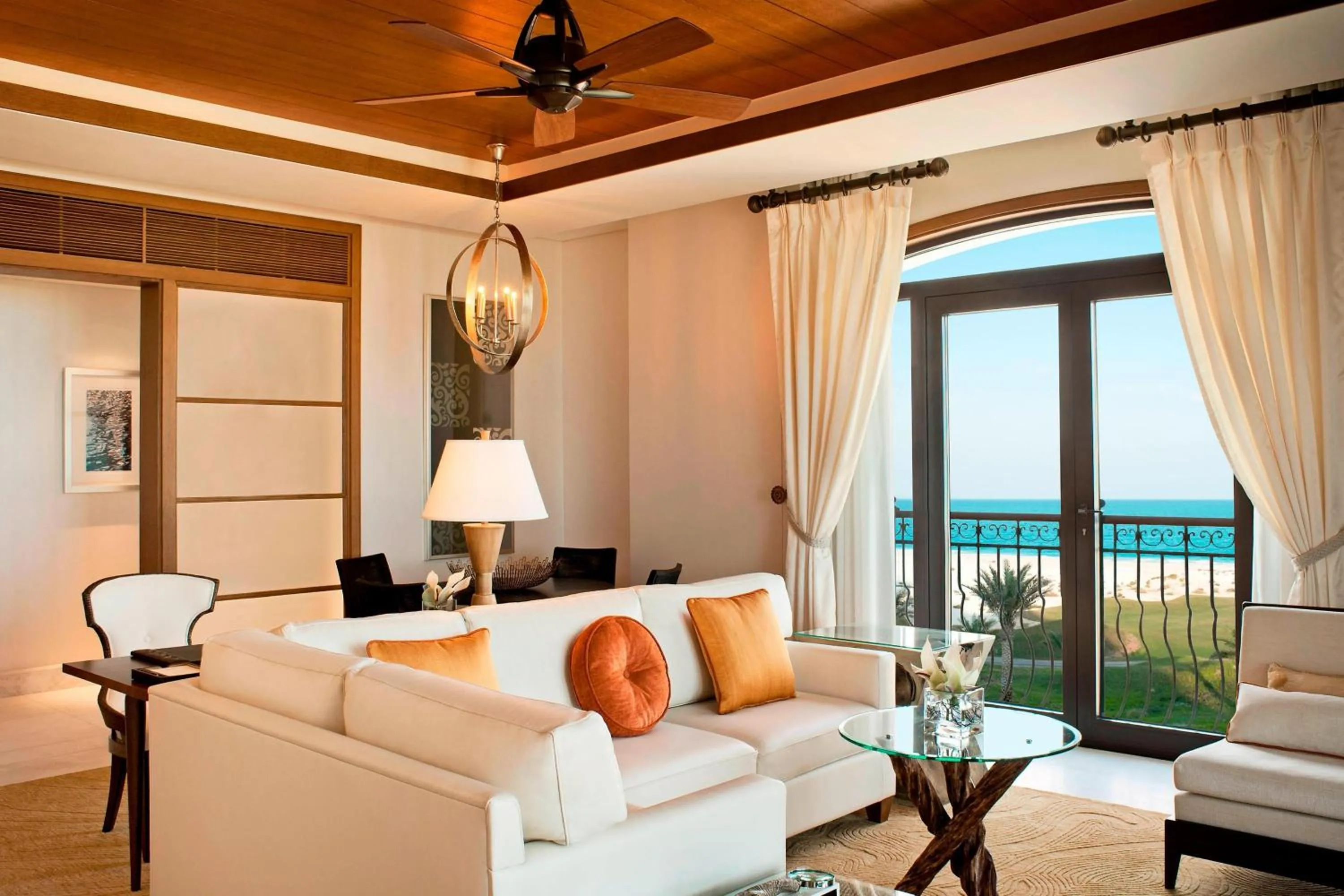 Living room in The St. Regis Saadiyat Island Resort, Abu Dhabi