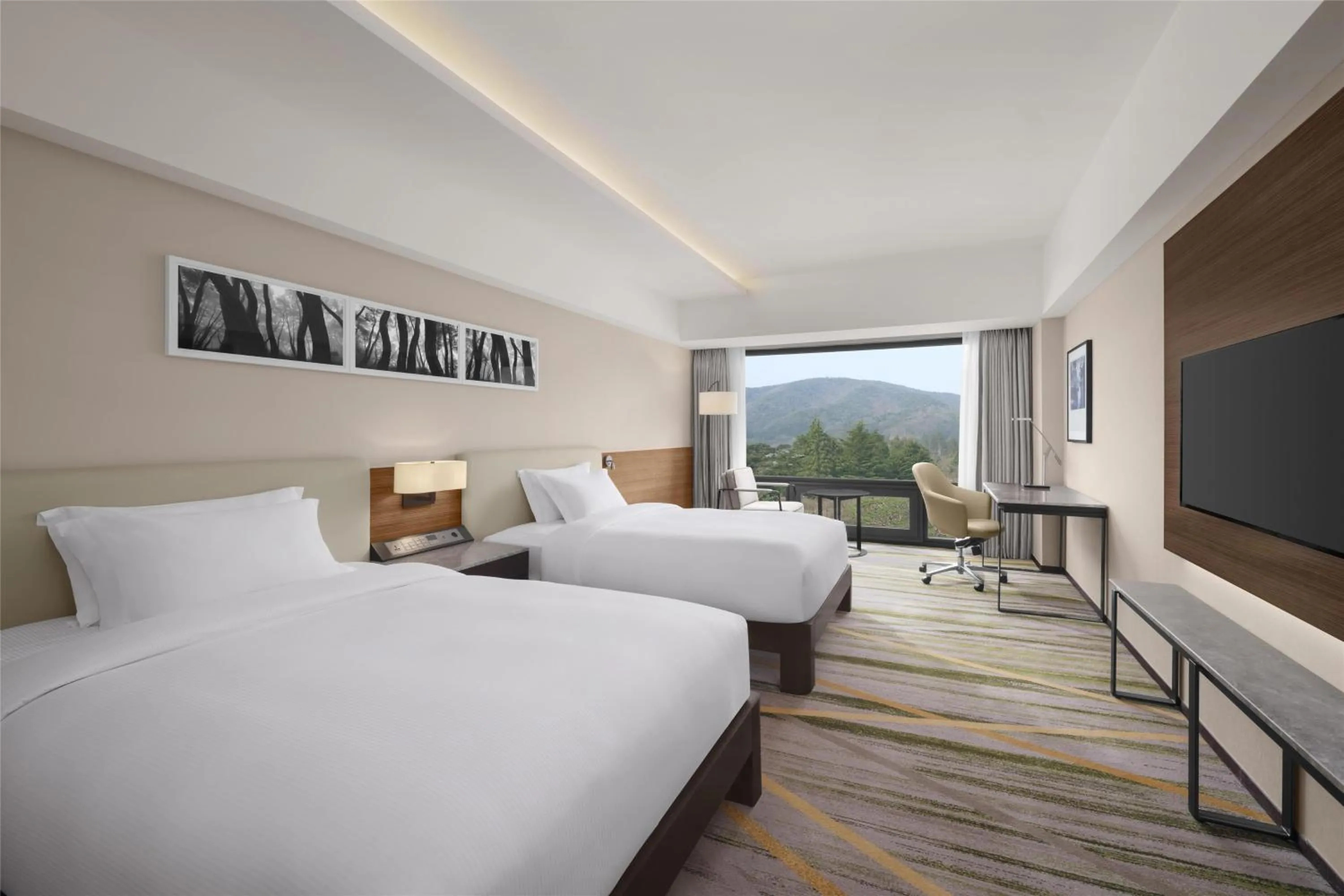 Bedroom, Bed in Hilton Gyeongju