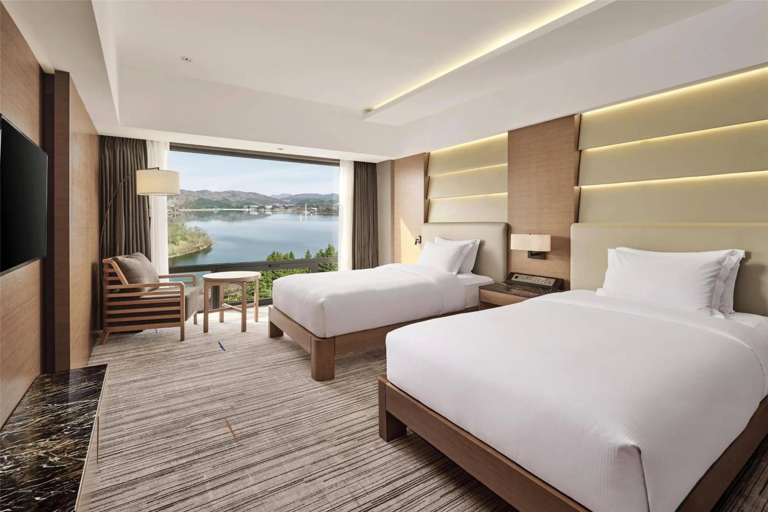 Bed in Hilton Gyeongju