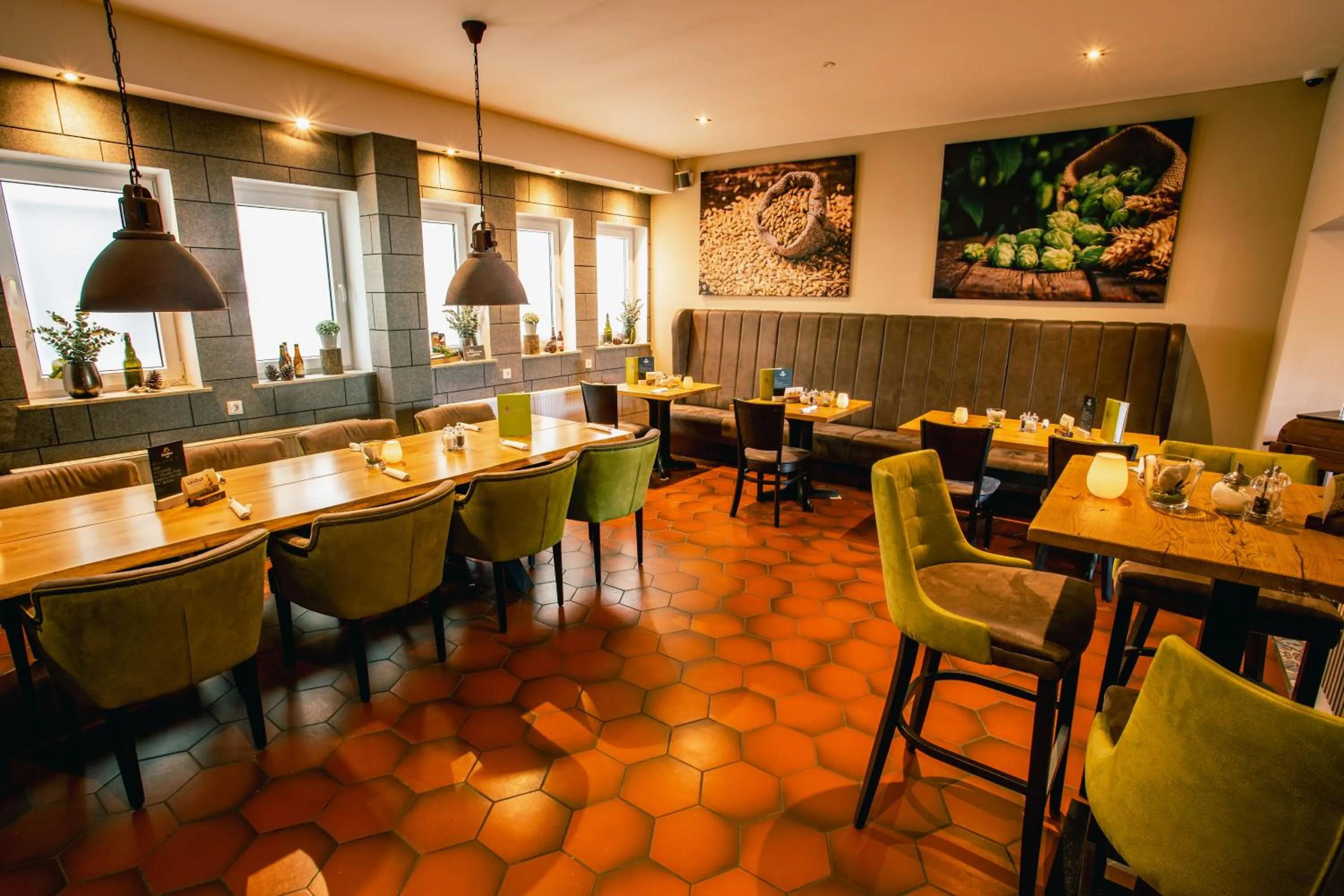 Restaurant/places to eat in AKZENT Hotel Merfelder Hof