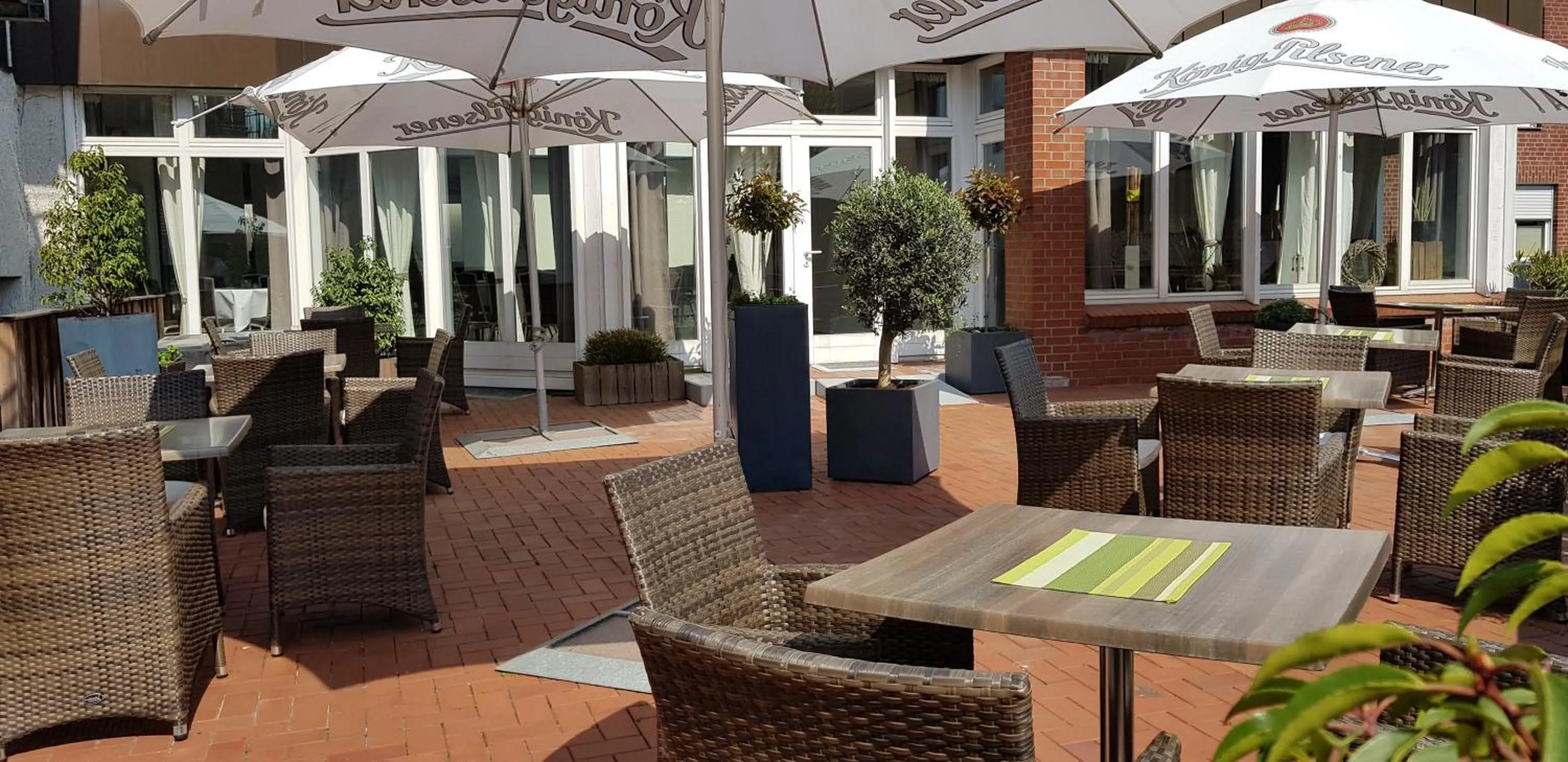 Balcony/Terrace in AKZENT Hotel Merfelder Hof