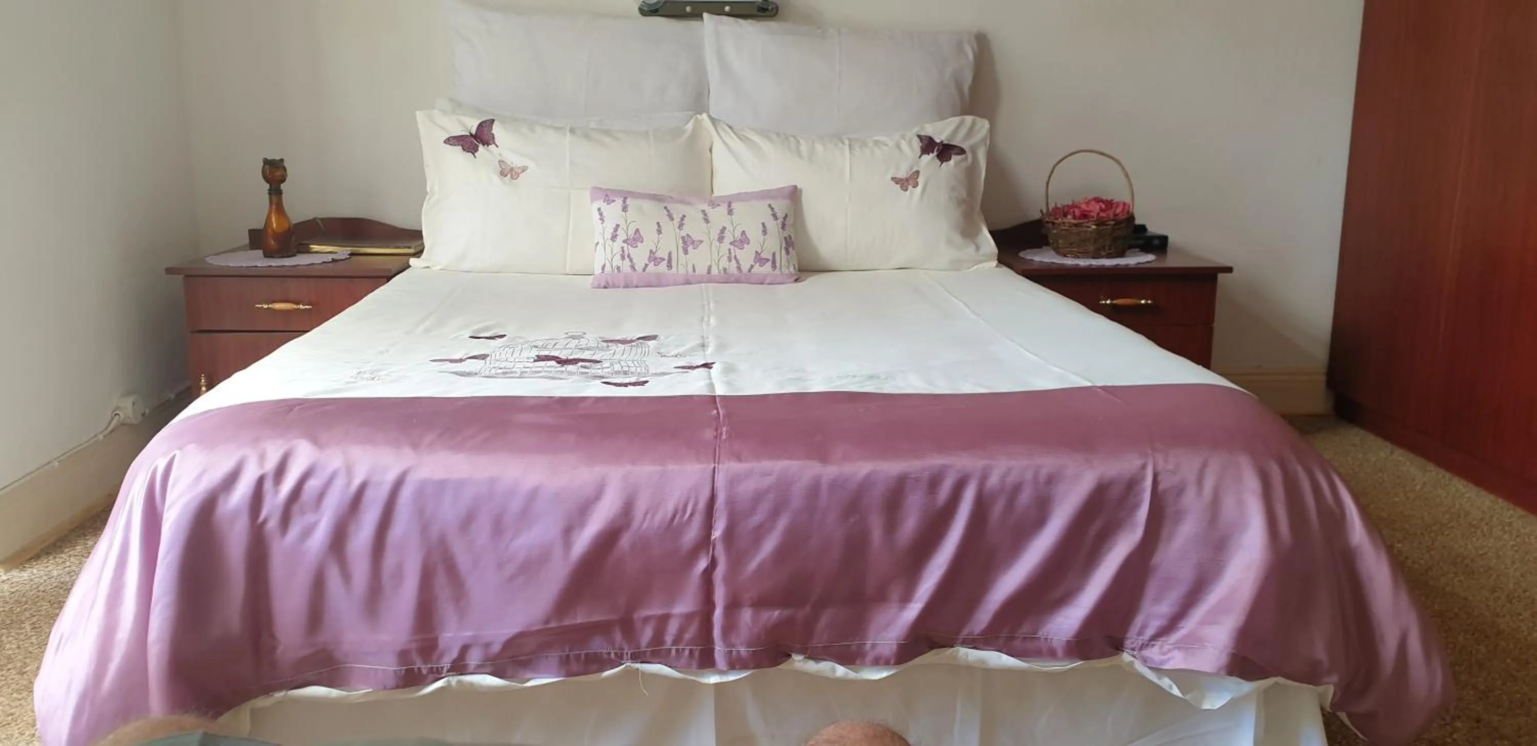 Bed in Stemar Self Catering