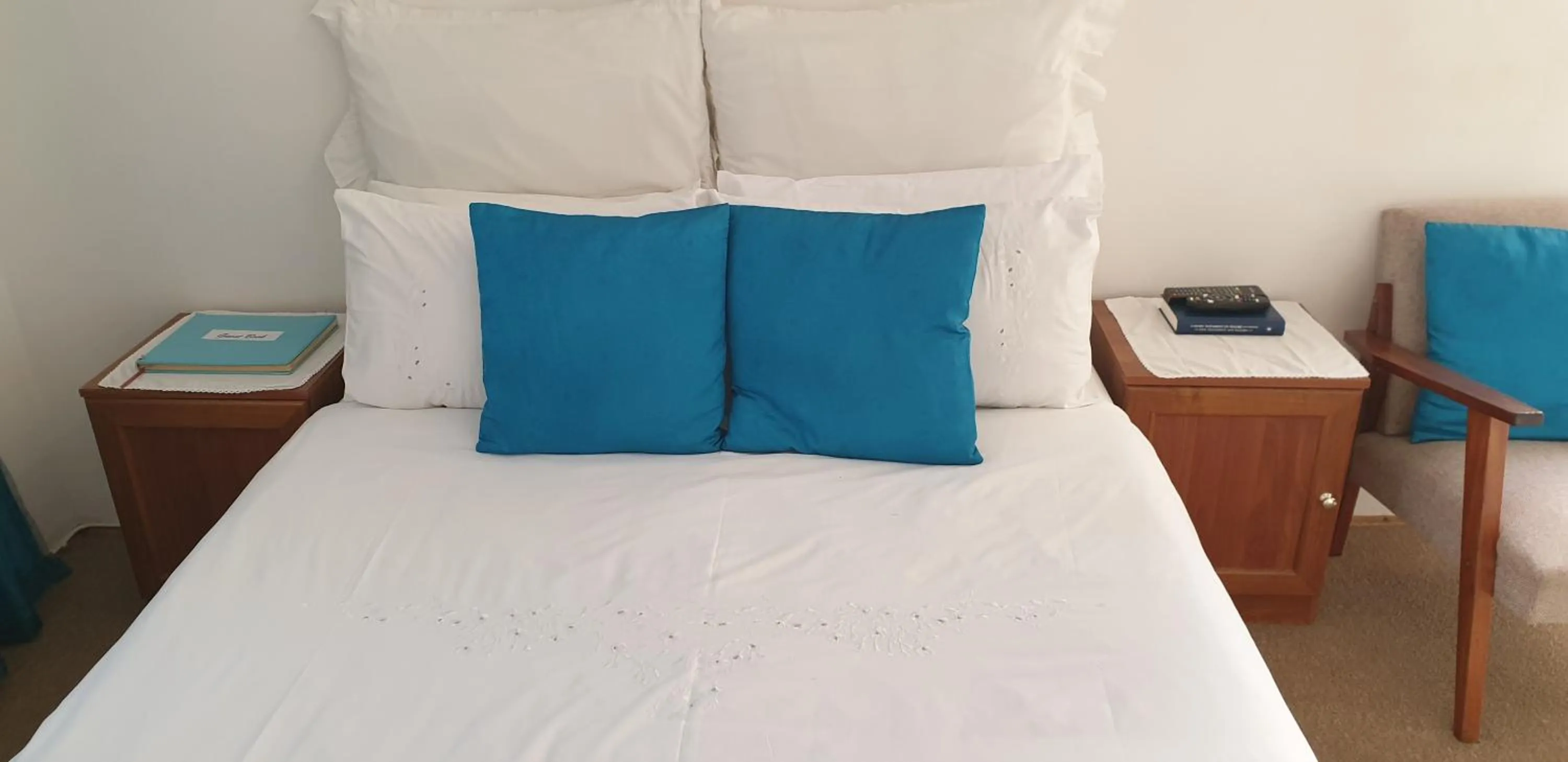 Bed in Stemar Self Catering