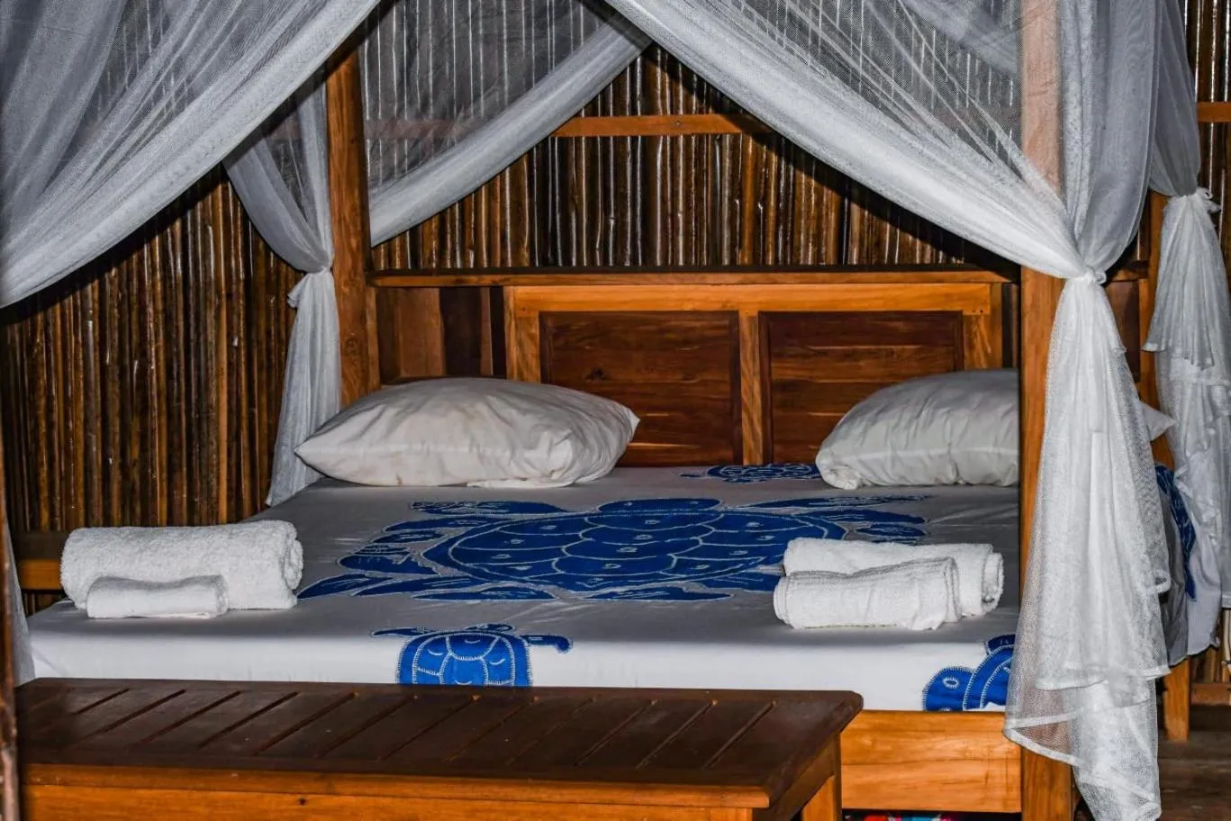 Bed in Emeraude Lodge