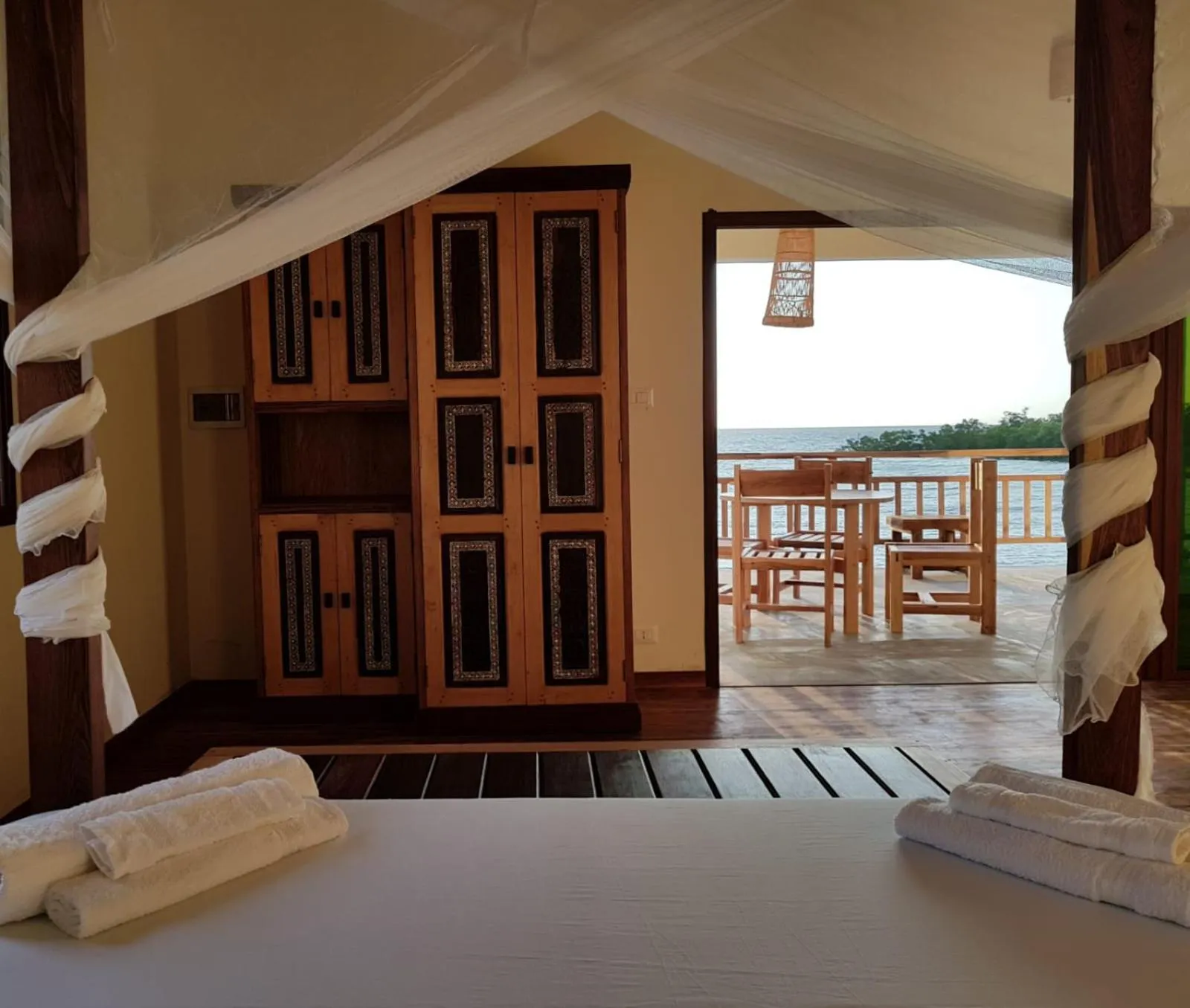 Sea view in Emeraude Lodge