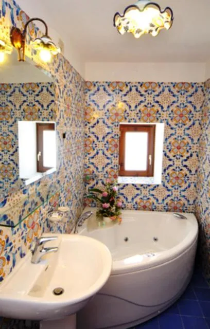 Bathroom in Locanda Degli Dei