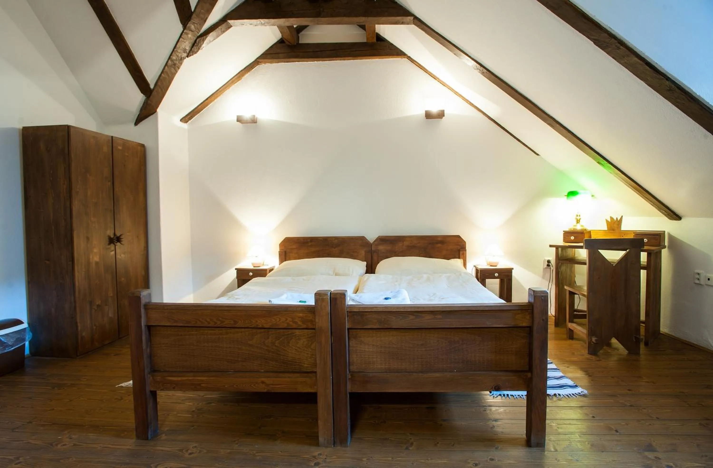 Bed in Hotel U Malého Vitka