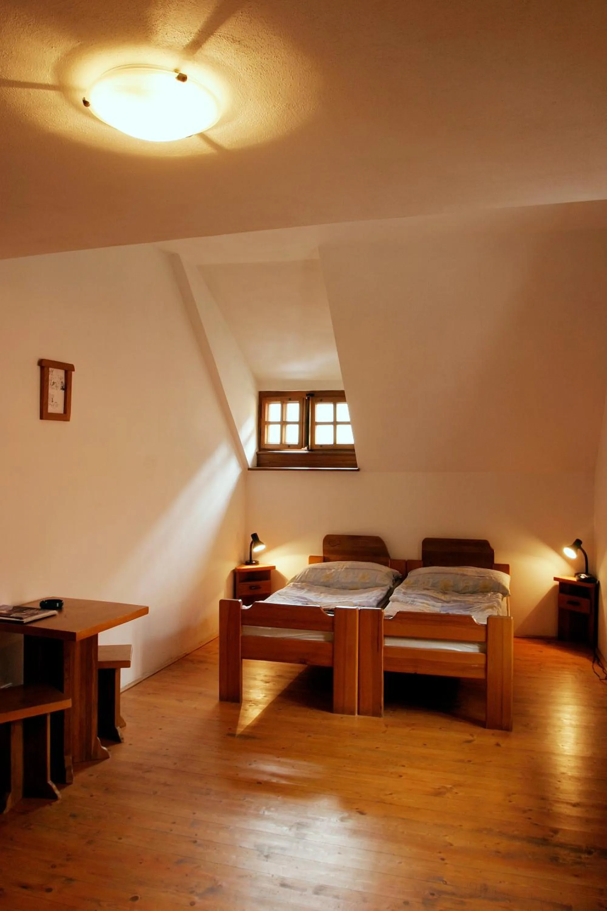 Photo of the whole room, Bed in Hotel U Malého Vitka