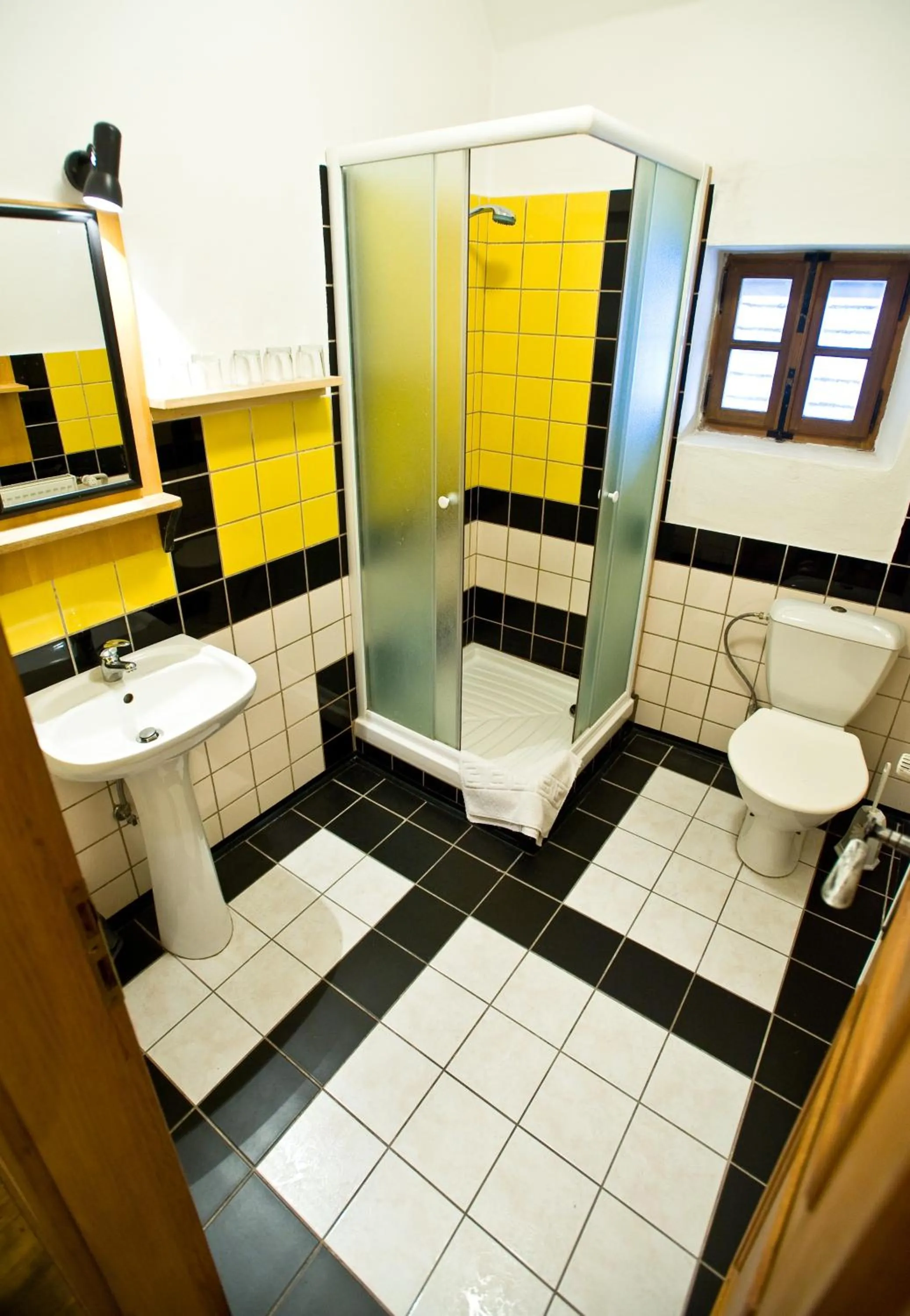 Bathroom in Hotel U Malého Vitka