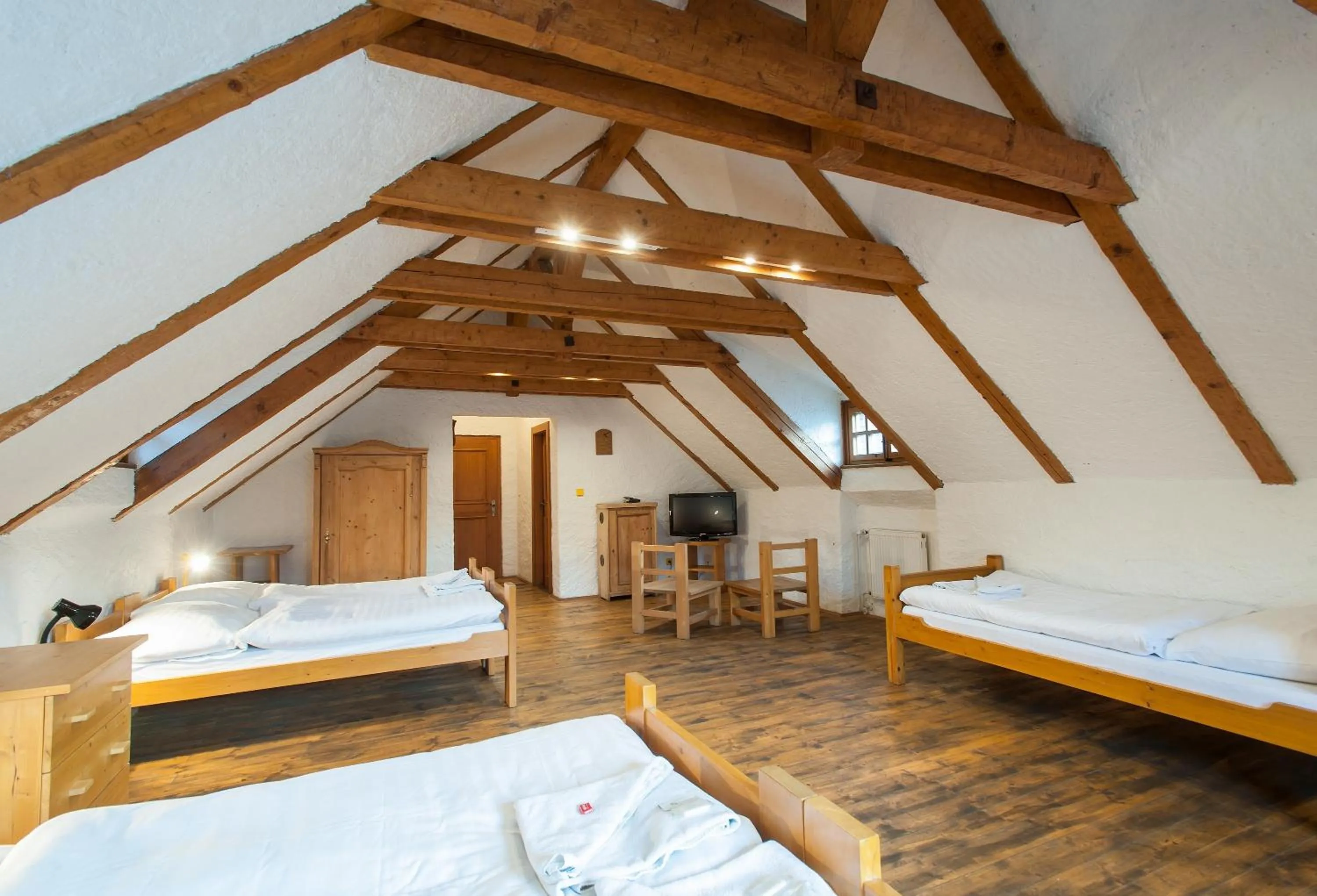 Bed in Hotel U Malého Vitka