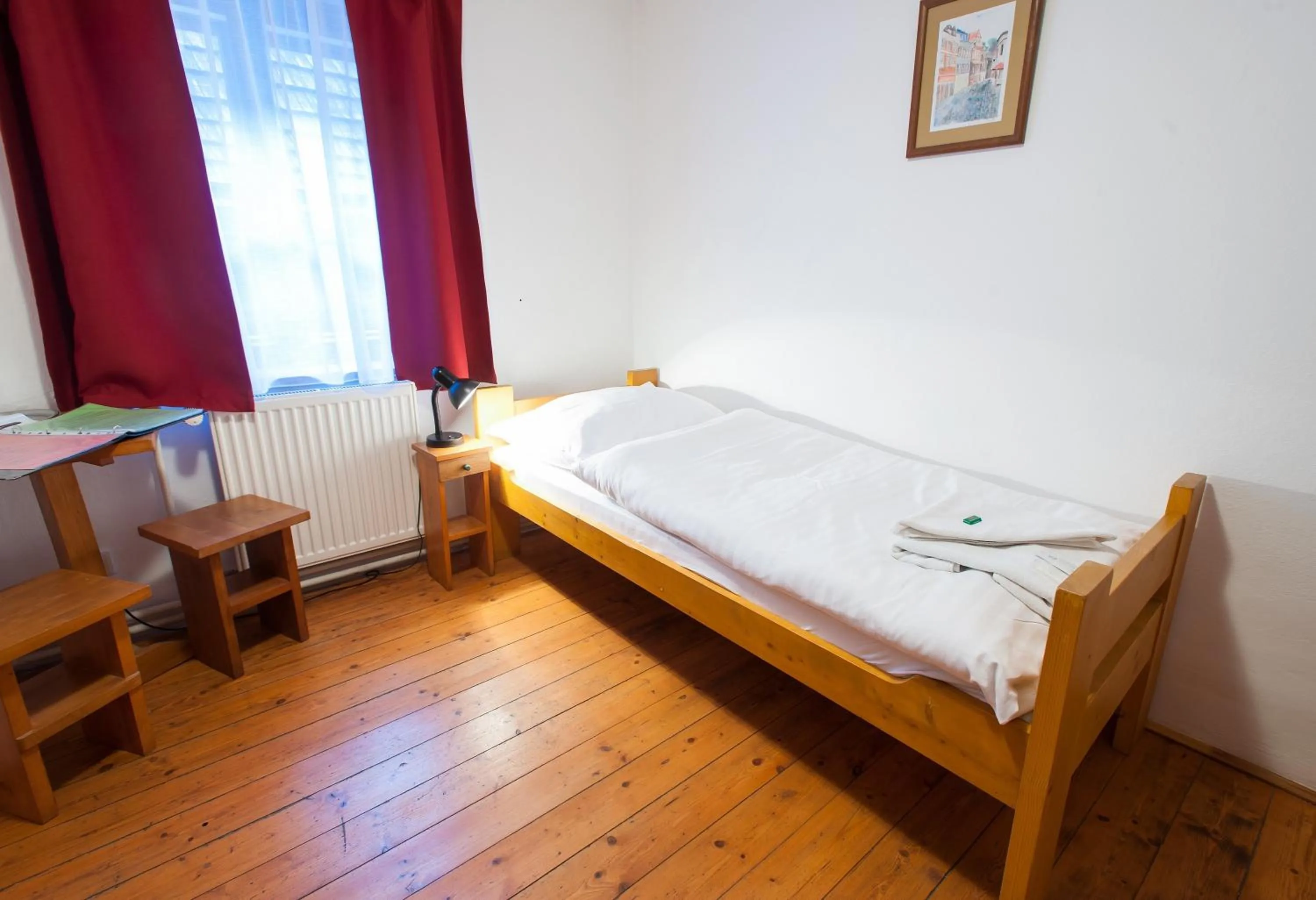 Bed in Hotel U Malého Vitka