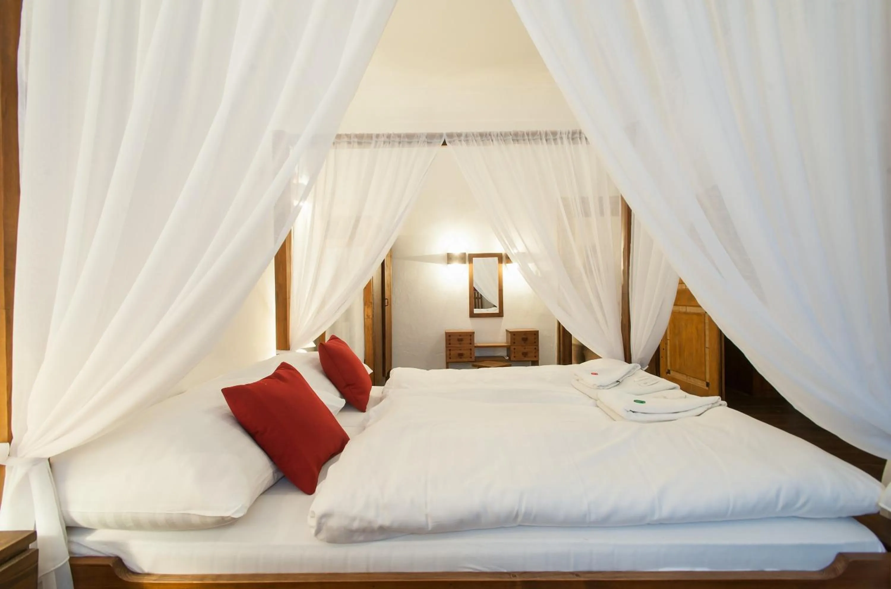 Bedroom, Bed in Hotel U Malého Vitka