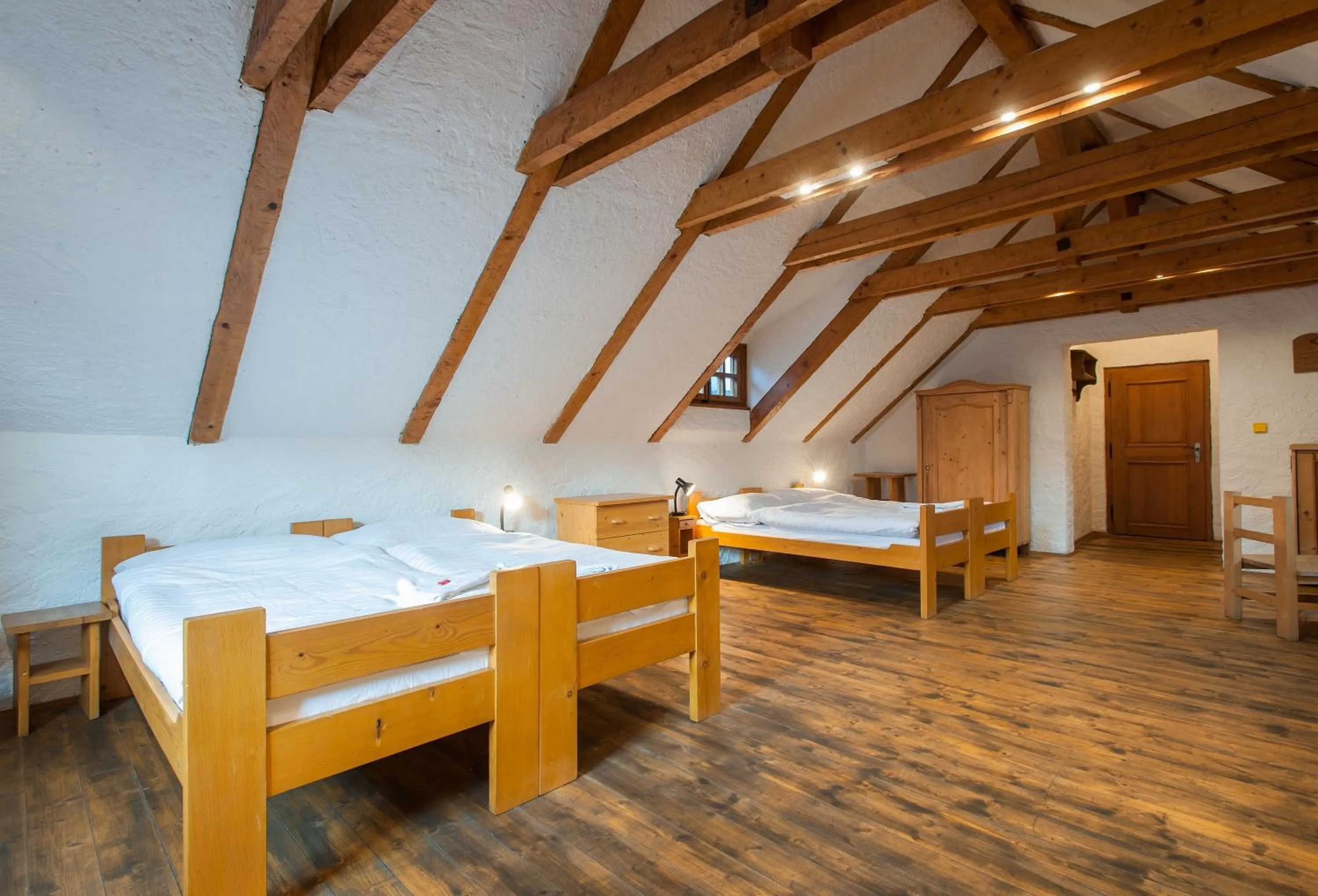 Bed in Hotel U Malého Vitka