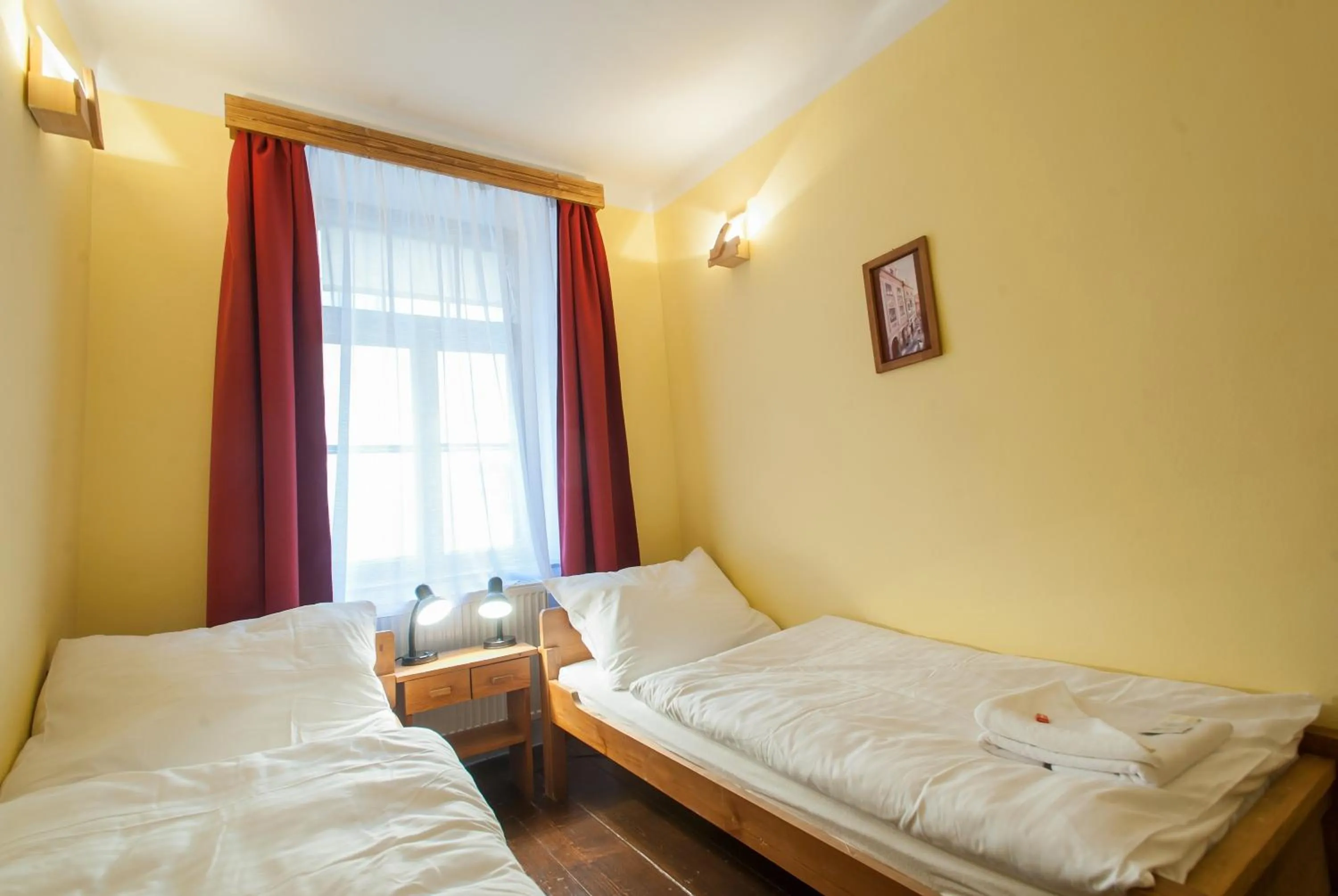 Bed in Hotel U Malého Vitka