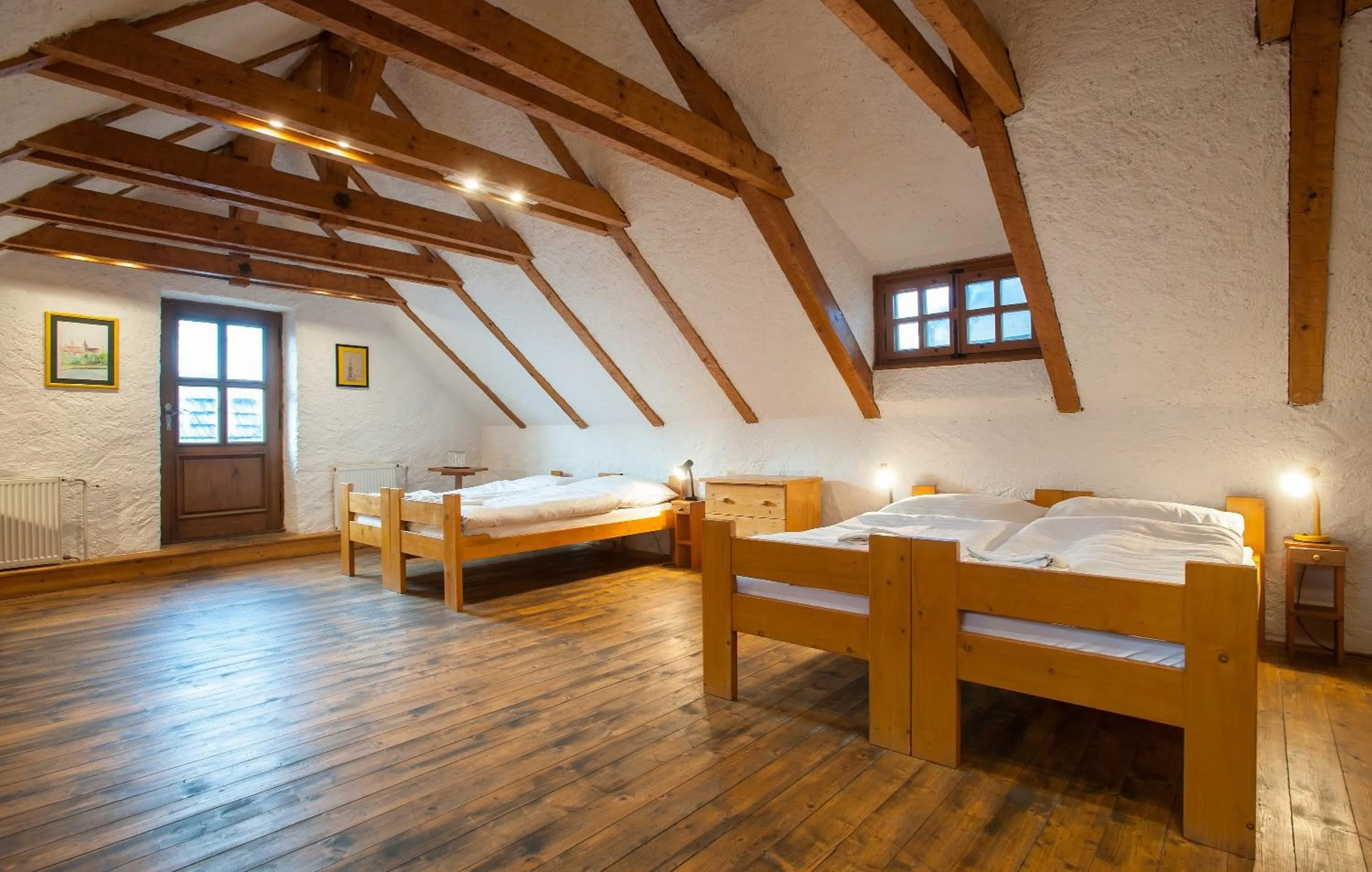 Bed in Hotel U Malého Vitka