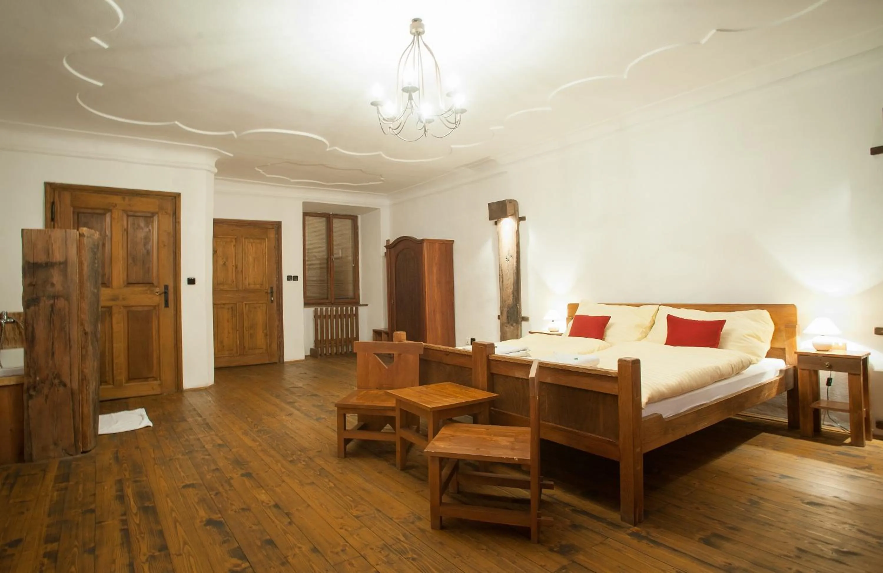 Bed in Hotel U Malého Vitka