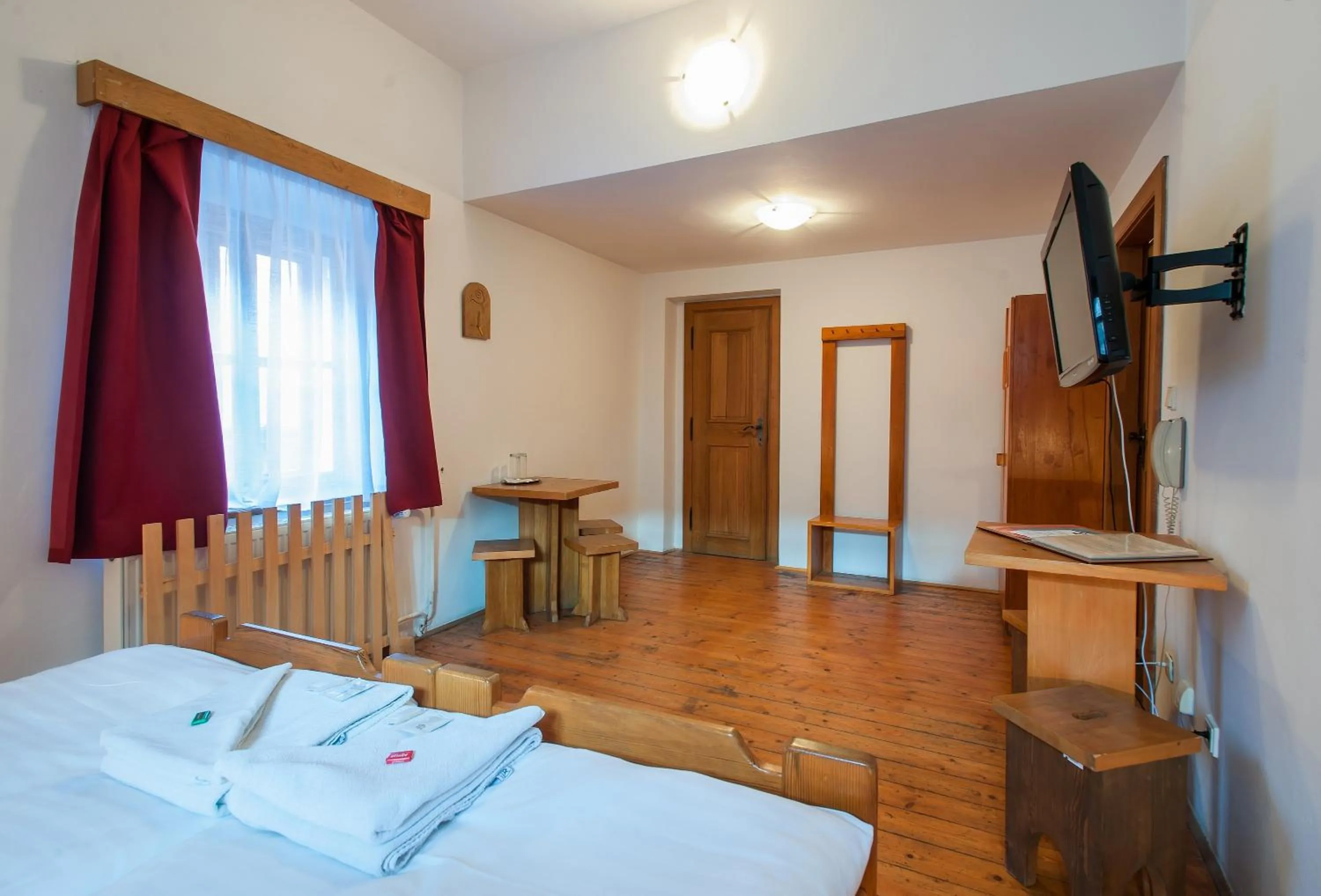 Bed in Hotel U Malého Vitka