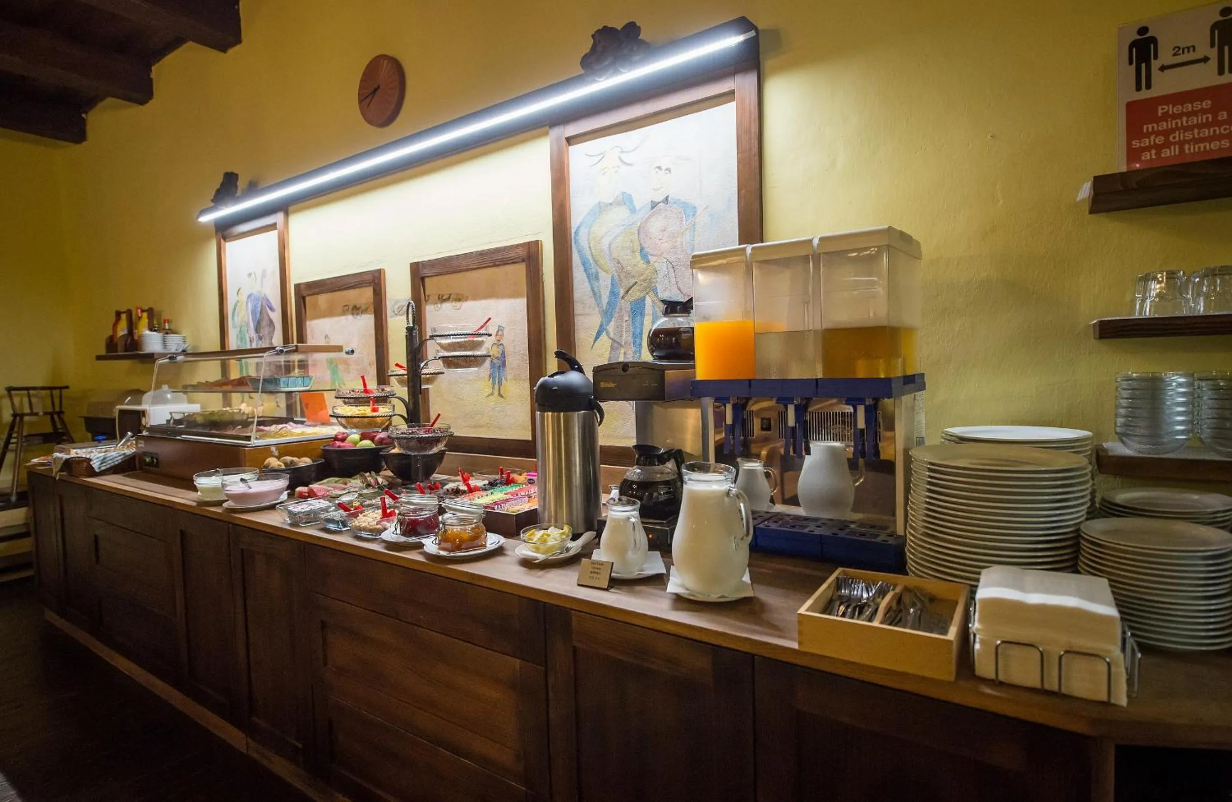 Food and drinks in Hotel U Malého Vitka