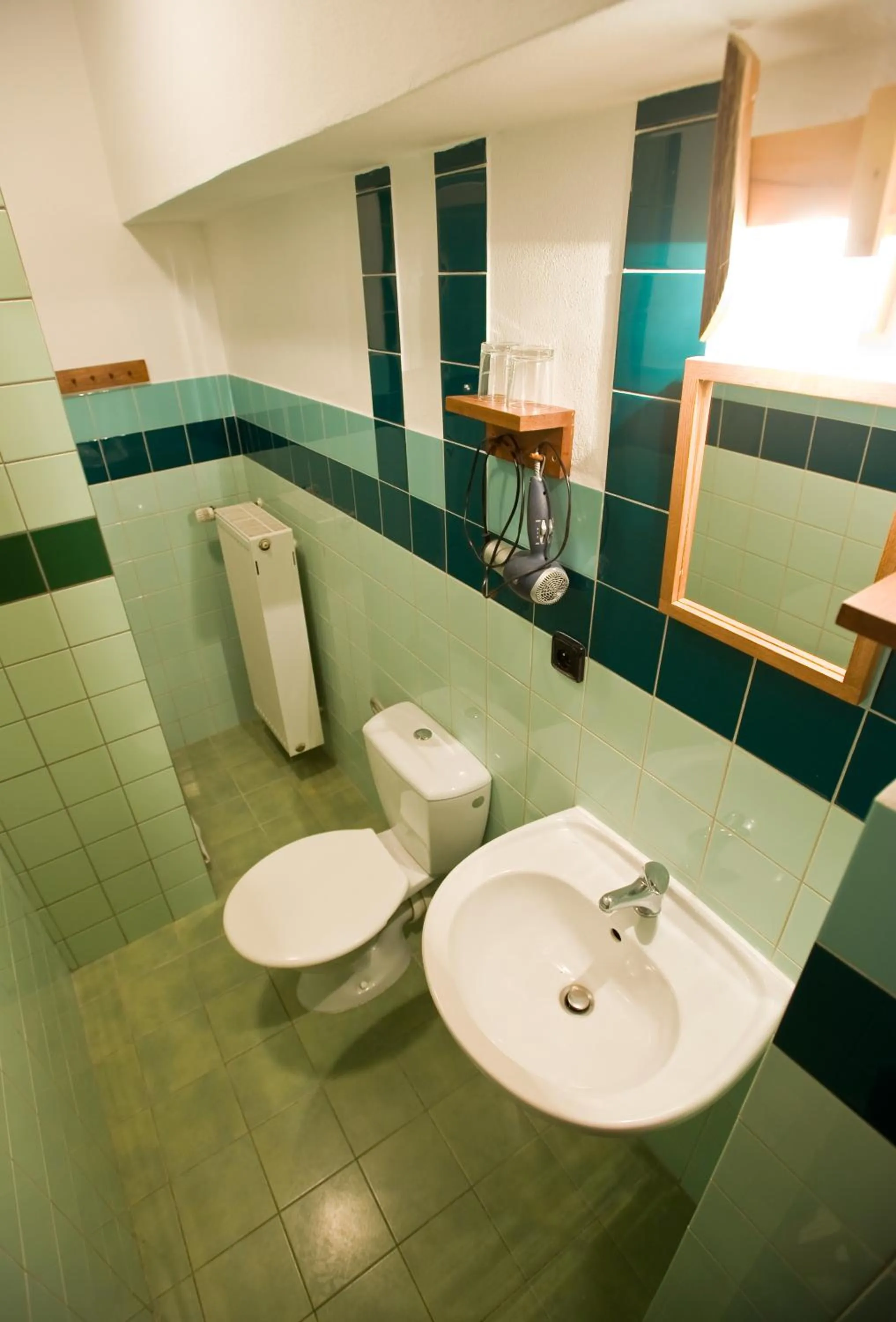 Bathroom in Hotel U Malého Vitka