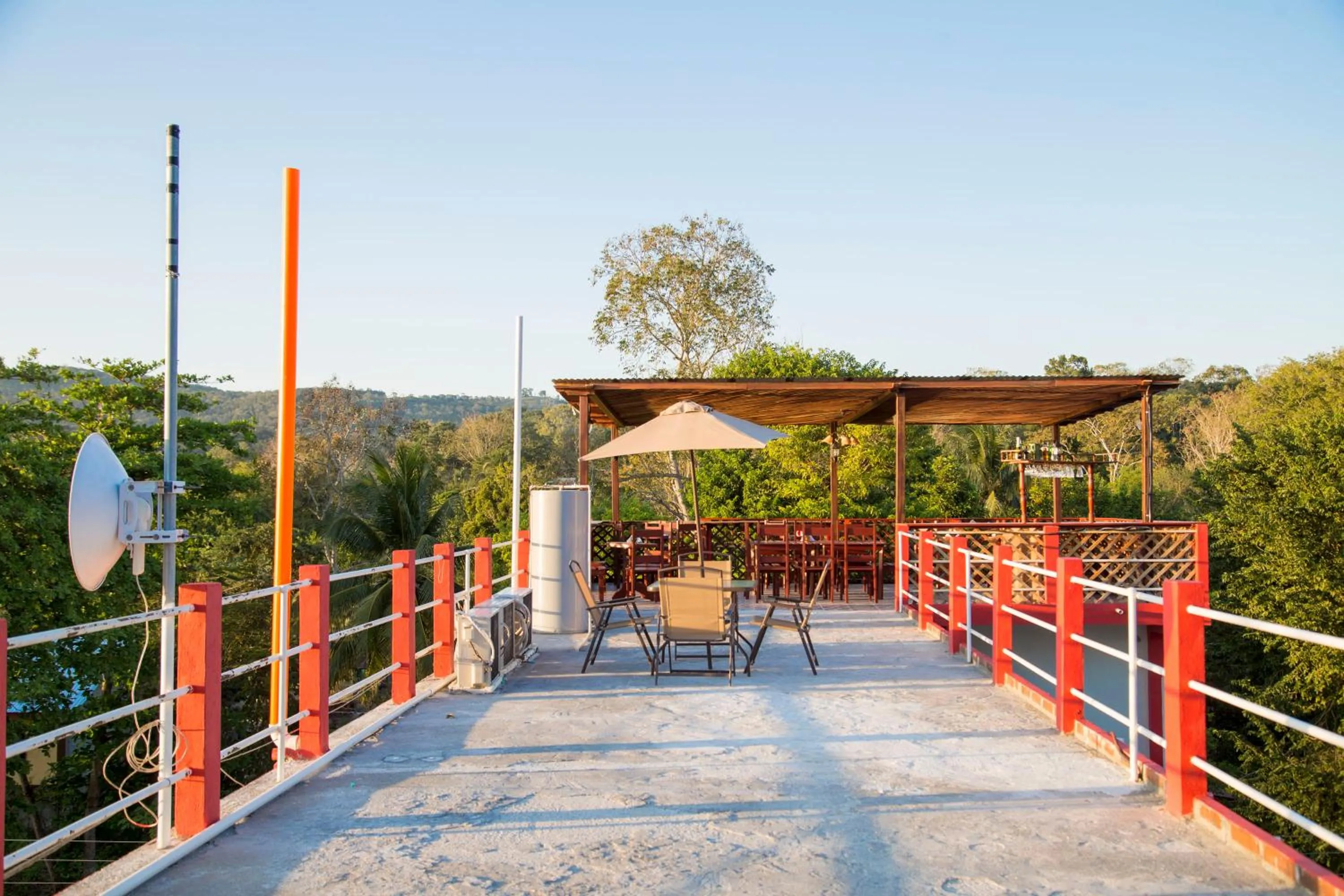 Property building in Hotel Aruma