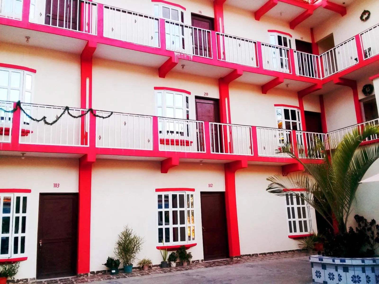 Property building in Hotel Aruma