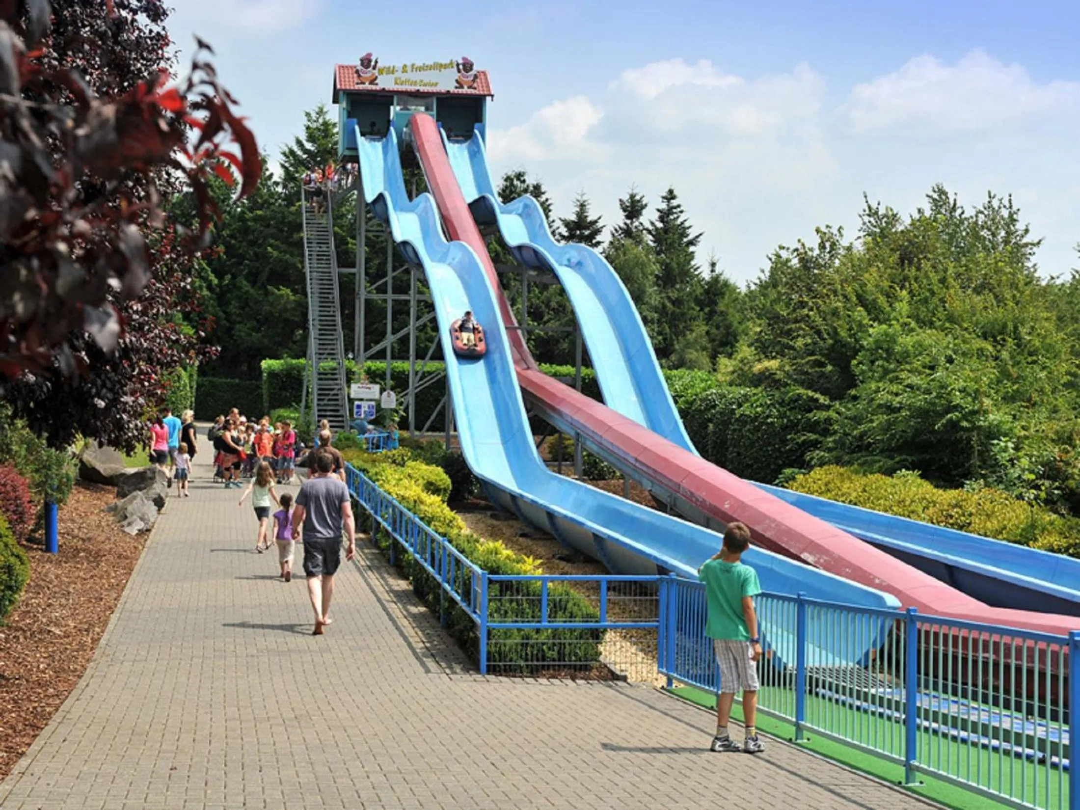 Children play ground in Moselstern Hotel Zum guten Onkel