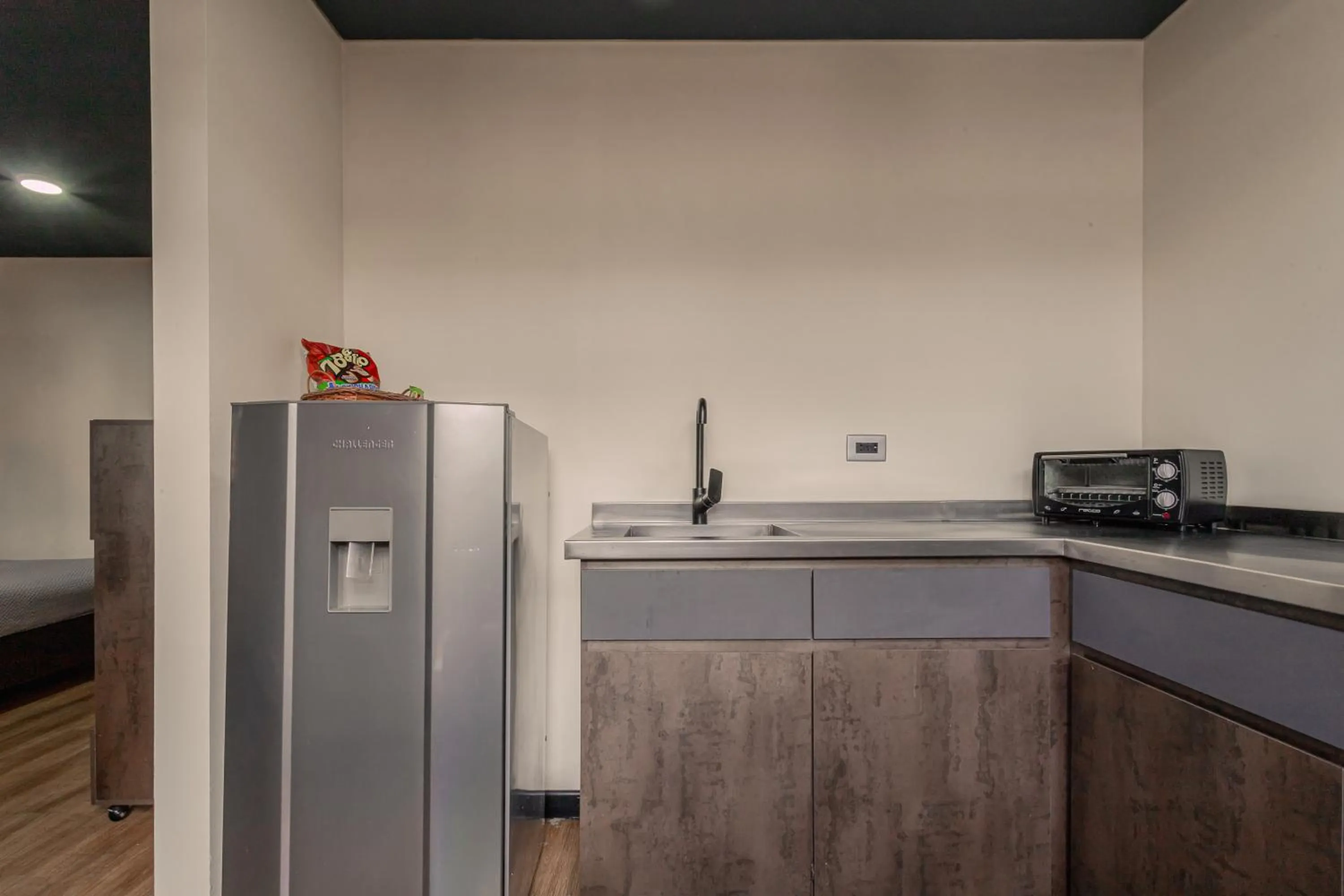 Kitchen or kitchenette in Soy Local Parque La 93