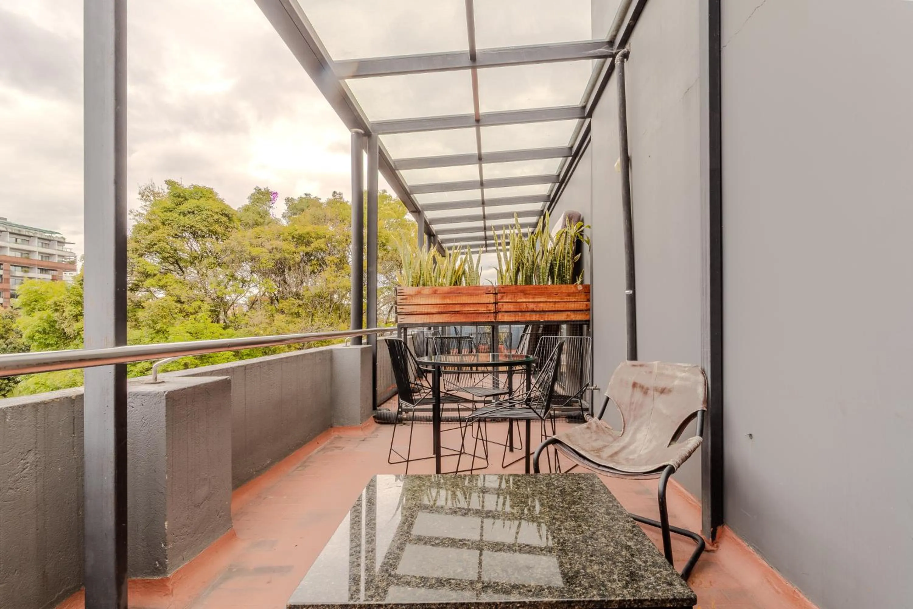 Balcony/Terrace in Soy Local Parque La 93