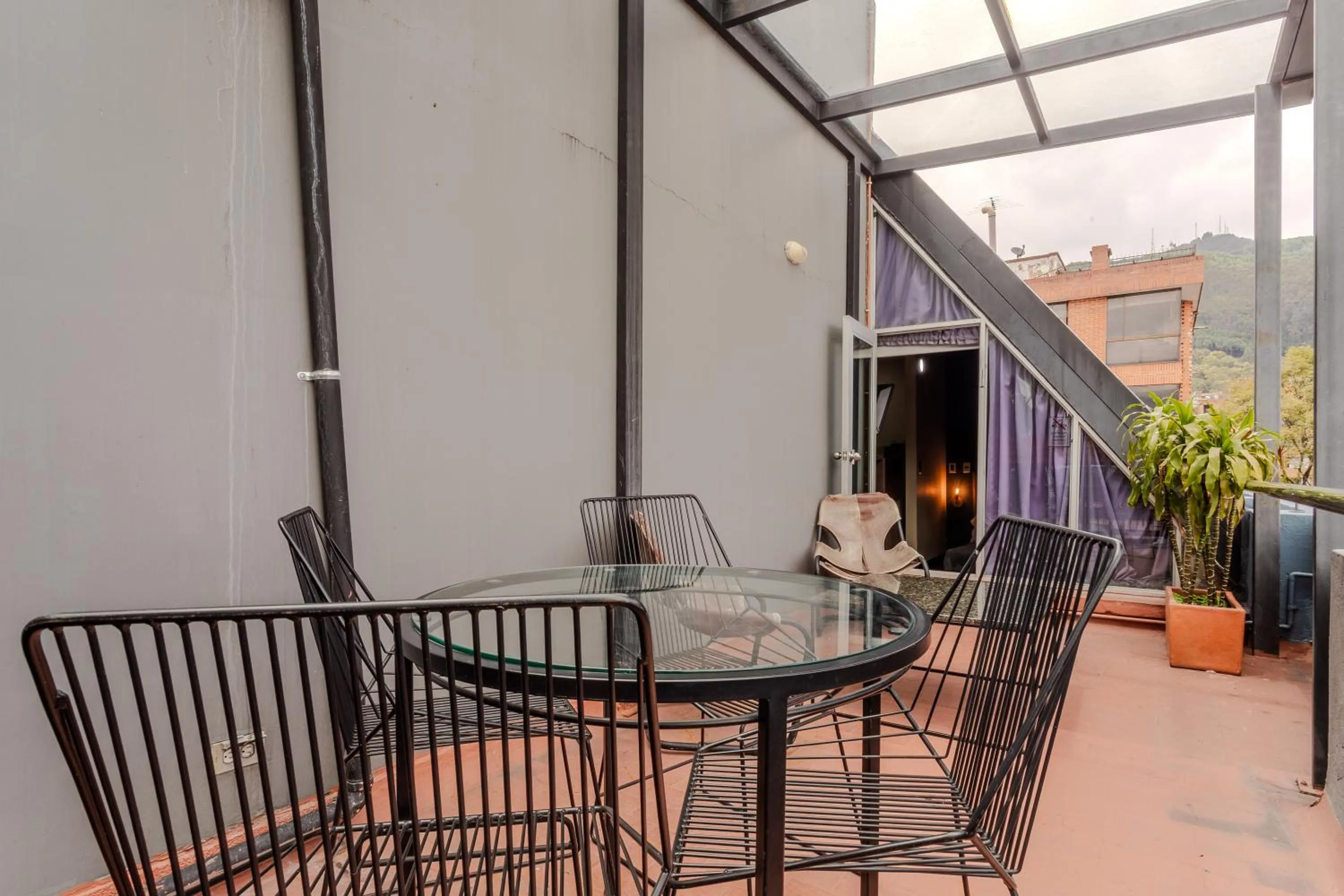 Balcony/Terrace in Soy Local Parque La 93