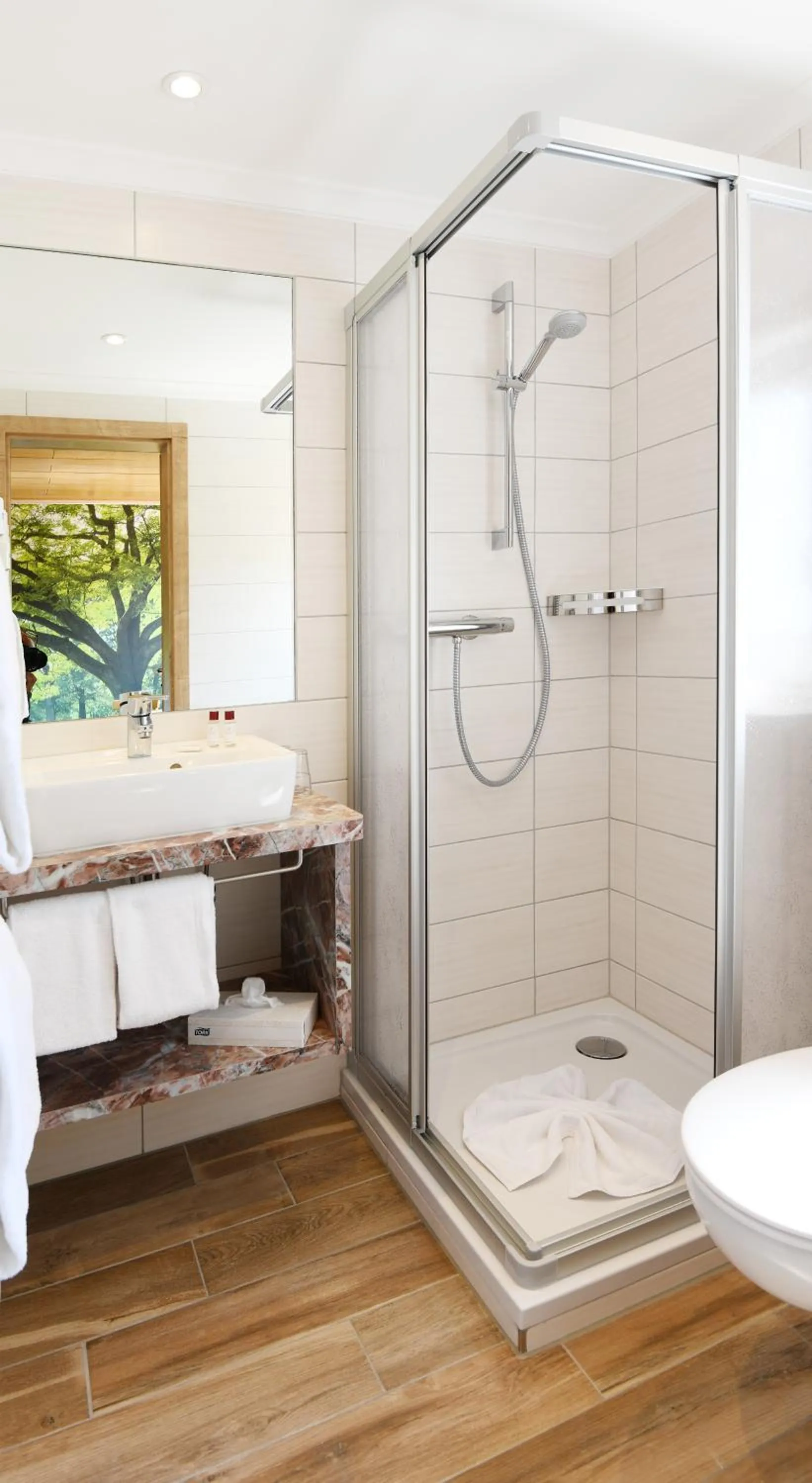 Shower in Moselstern-Hotel "Weinhaus Fuhrmann"