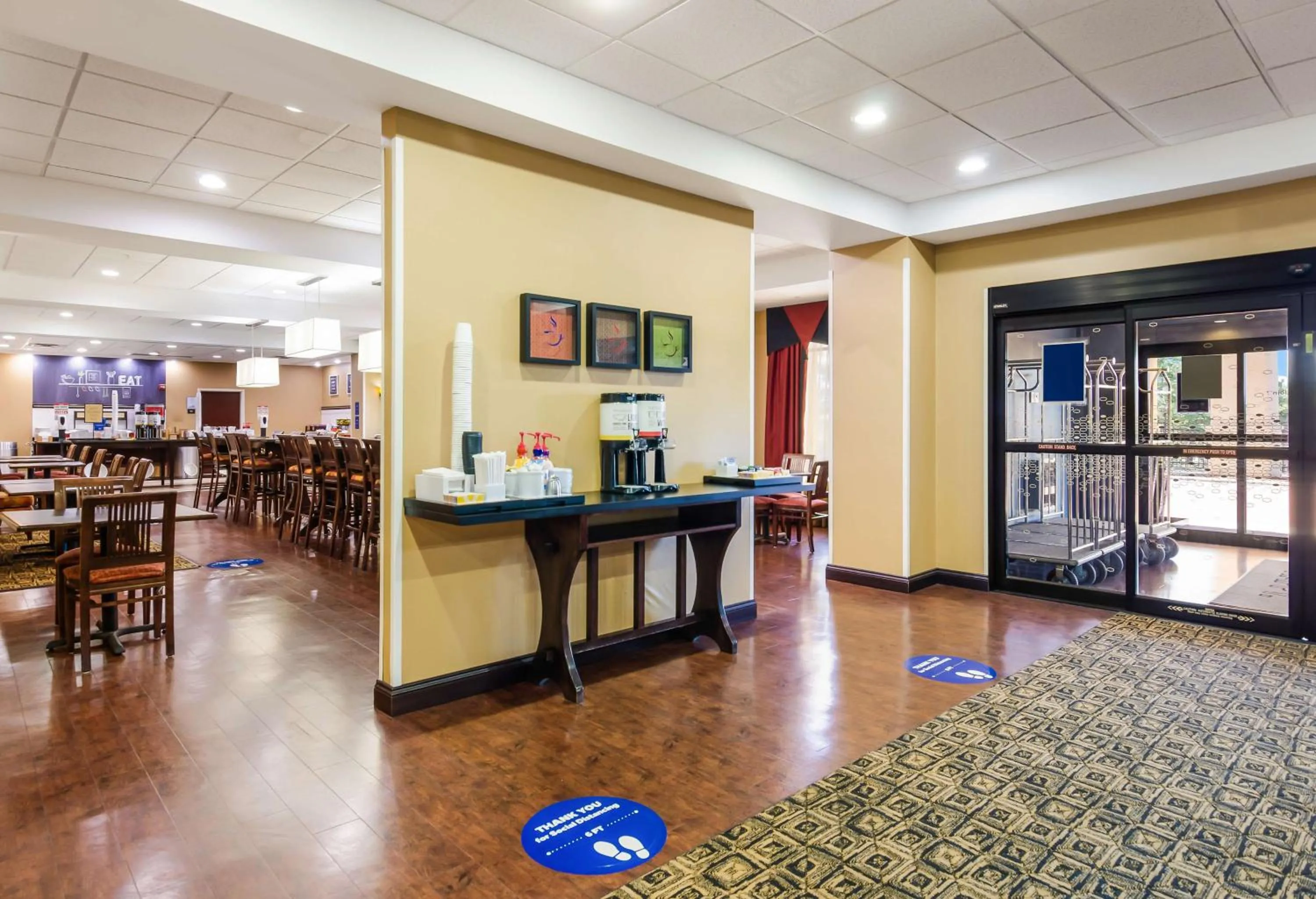 Lobby or reception in Hampton Inn Galax