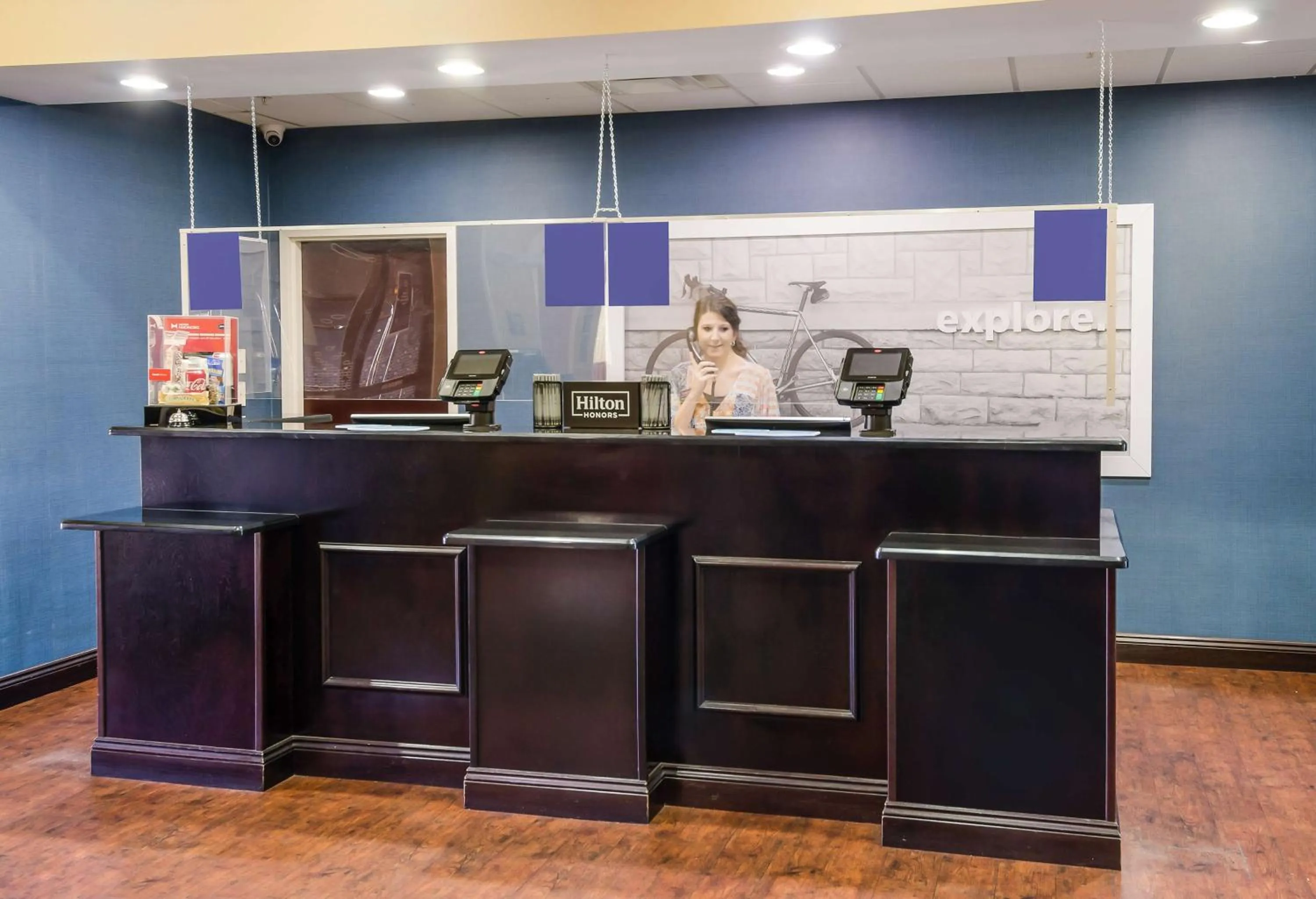 Lobby or reception in Hampton Inn Galax