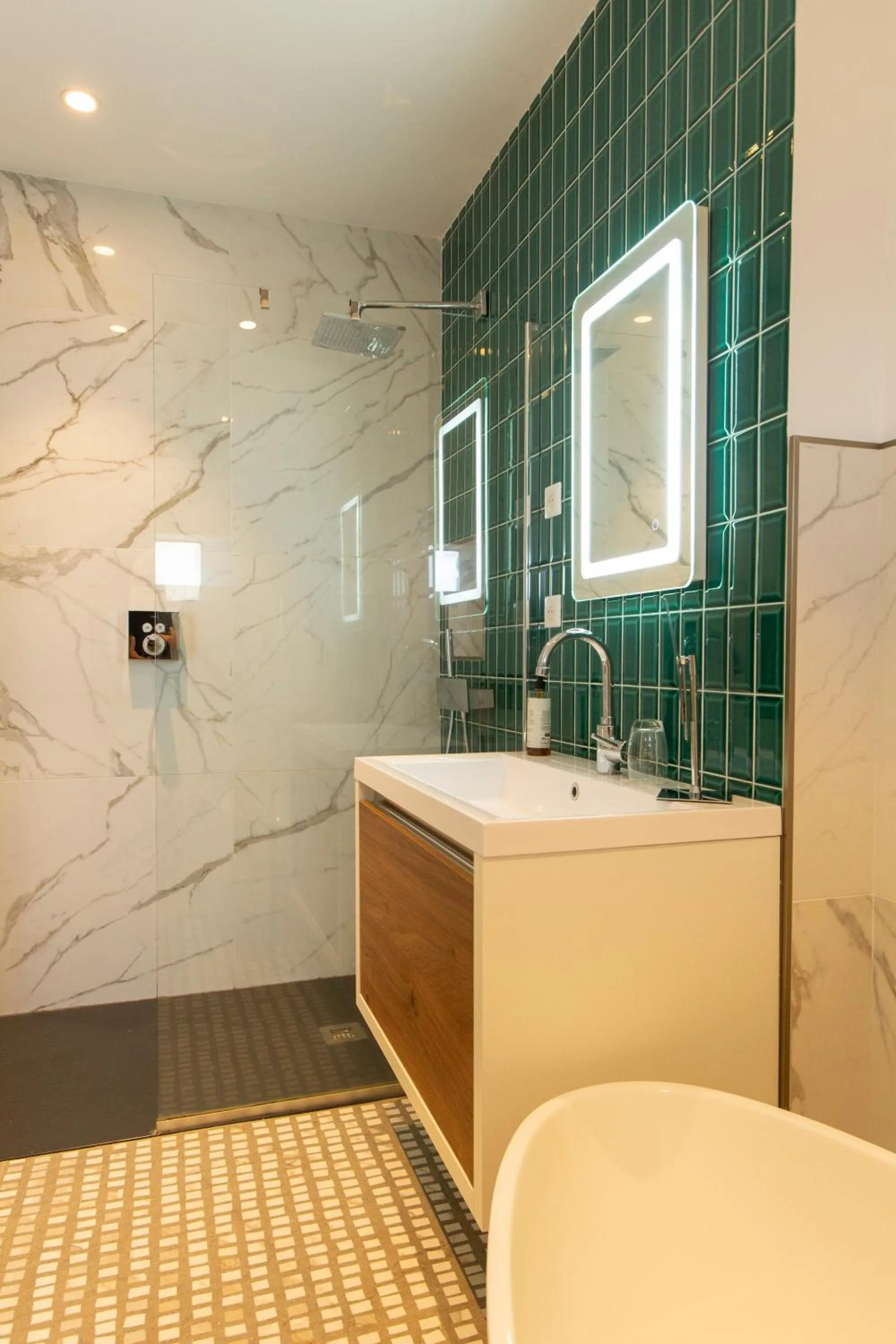 Bathroom in Hotel La Pietra Restaurant & Spa