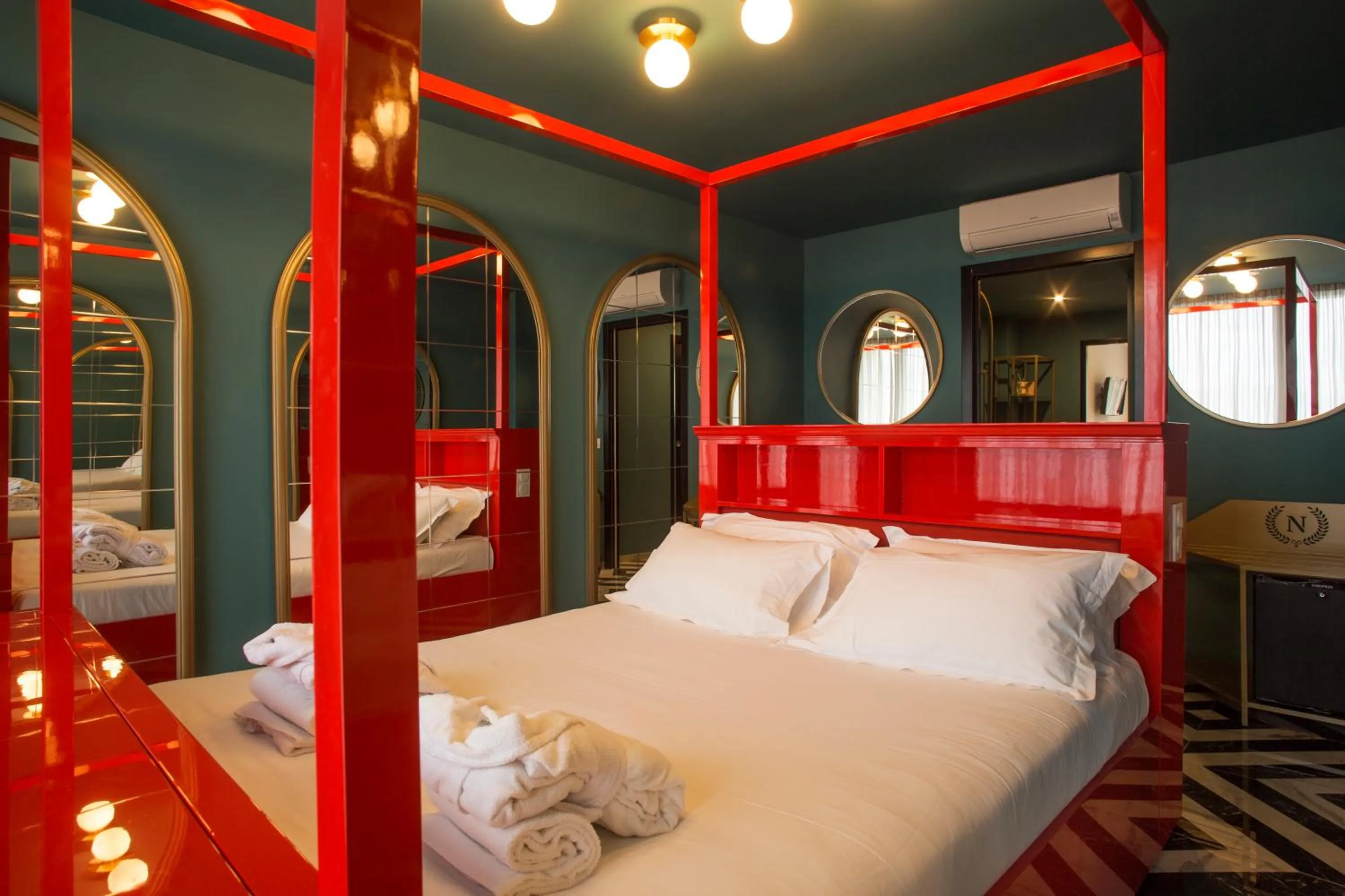 Bedroom, Bed in Hotel La Pietra Restaurant & Spa